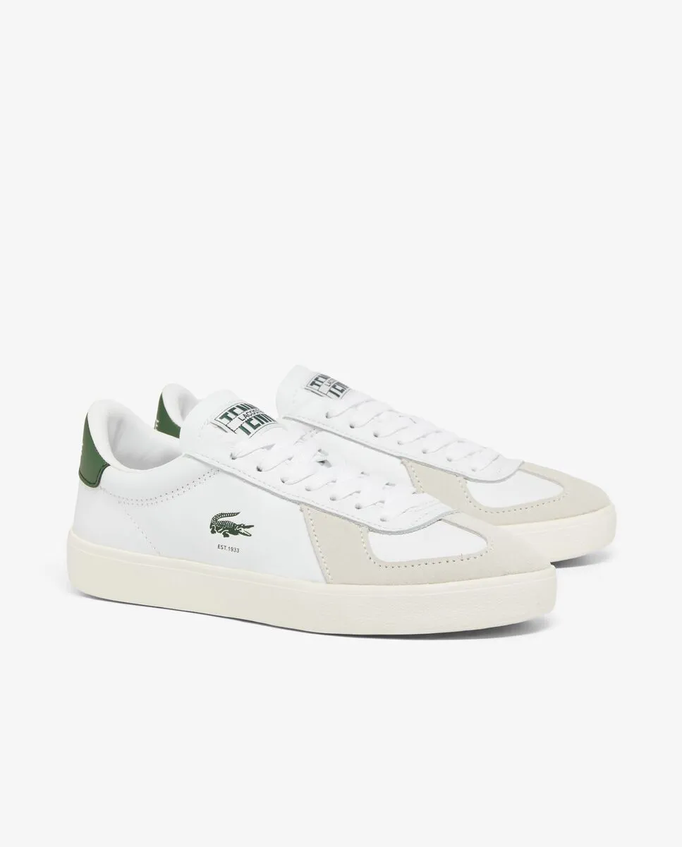 LACOSTE Women’s Baseshot Pro Leather Sneakers White LACOSTE Women’s Baseshot Pro Leather Sneakers White