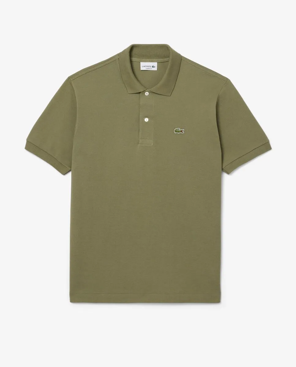 LACOSTE Classic Fit L.12.12 Original Piqu  Polo Shirt Green LACOSTE Classic Fit L.12.12 Original Piqu  Polo Shirt Green