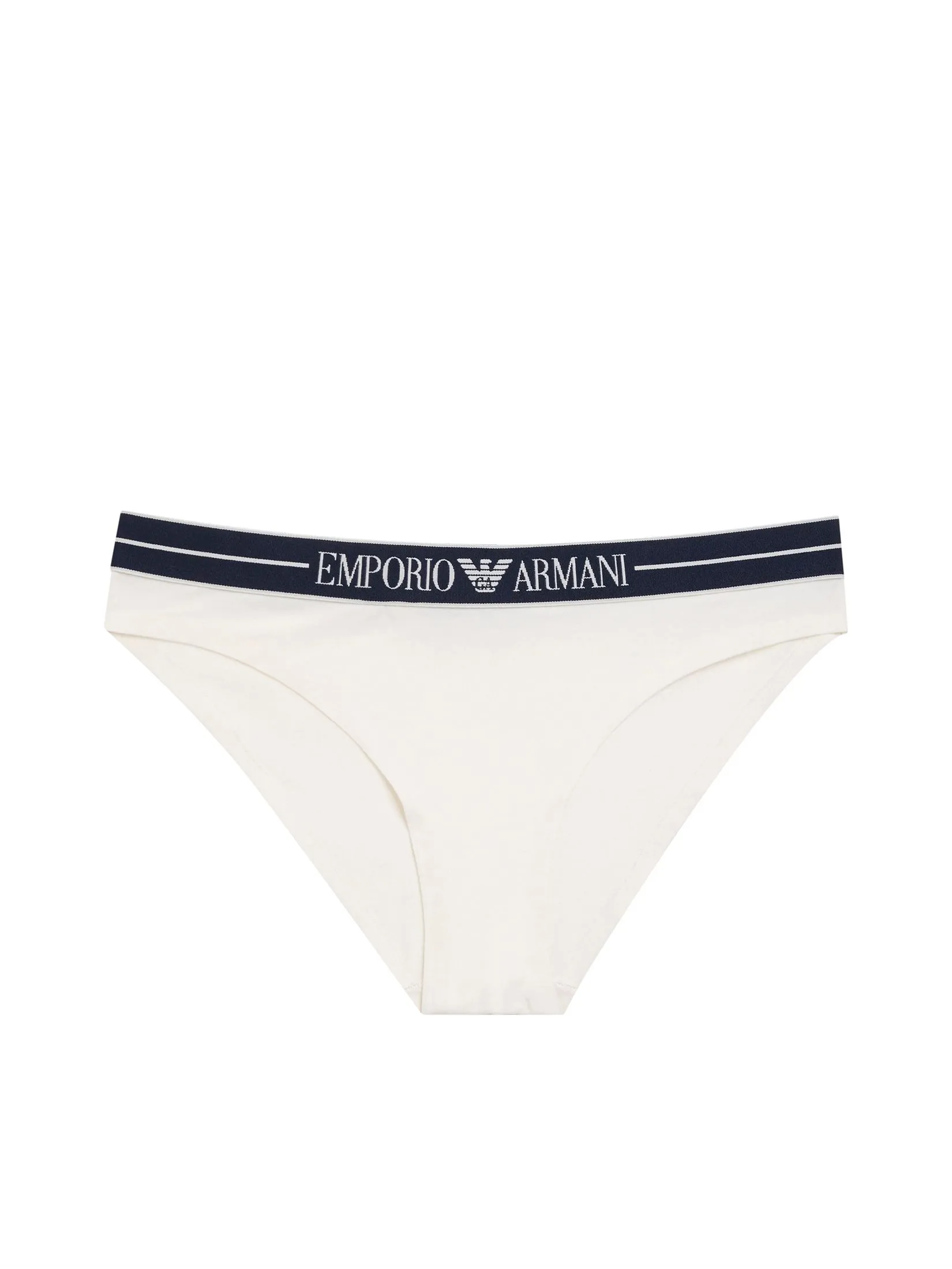 EMPORIO ARMANI Women Brief FW25 M0032 Pack 2 Pcs. White EMPORIO ARMANI Women Brief FW25 M0032 Pack 2 Pcs. White