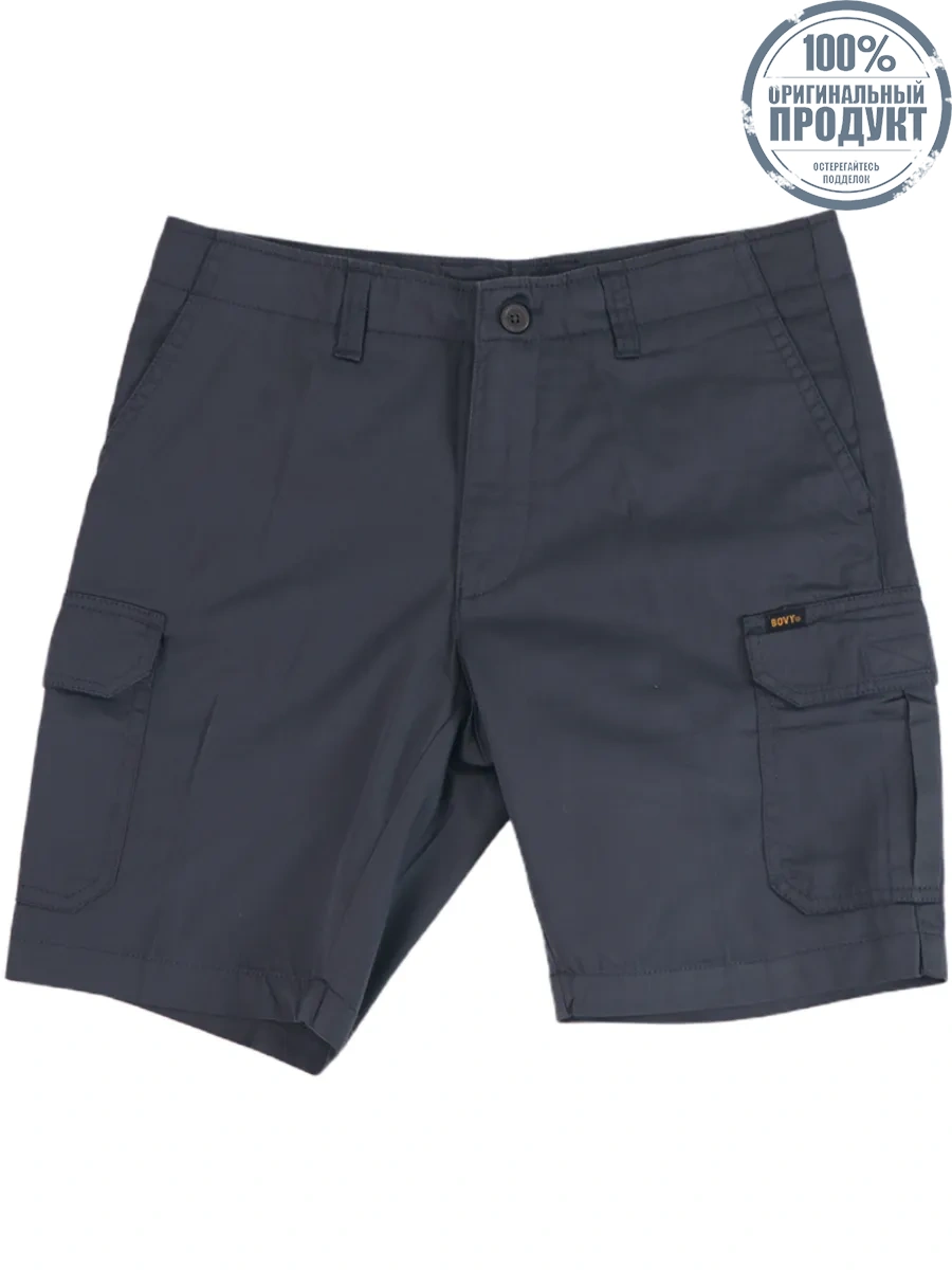 BOVY MEN CARGO SLIM SHORTS GREY BOVY MEN CARGO SLIM SHORTS GREY