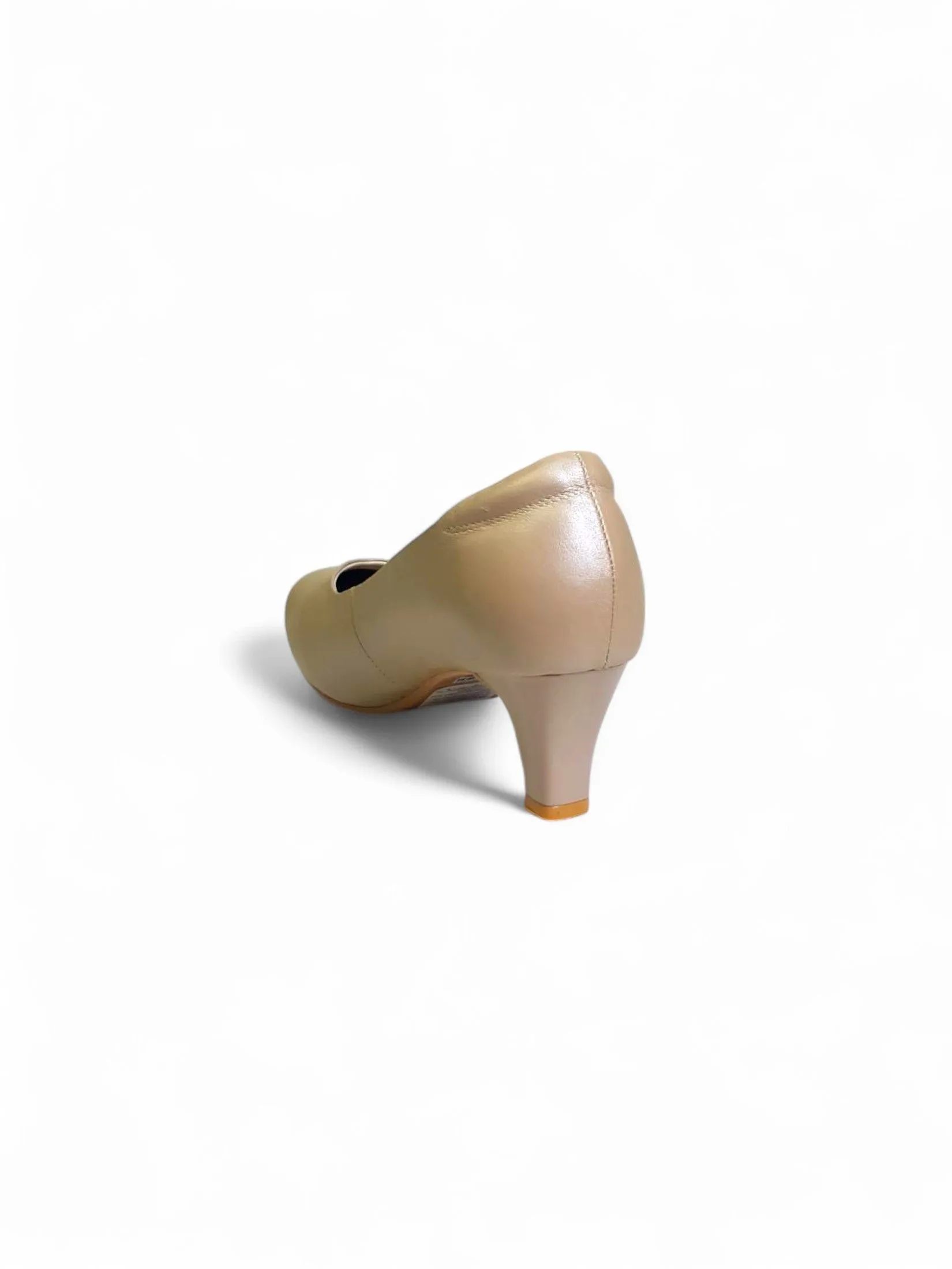 THAMES Women 3 Inch High Heel Shoes Cream THAMES Women 3 Inch High Heel Shoes Cream