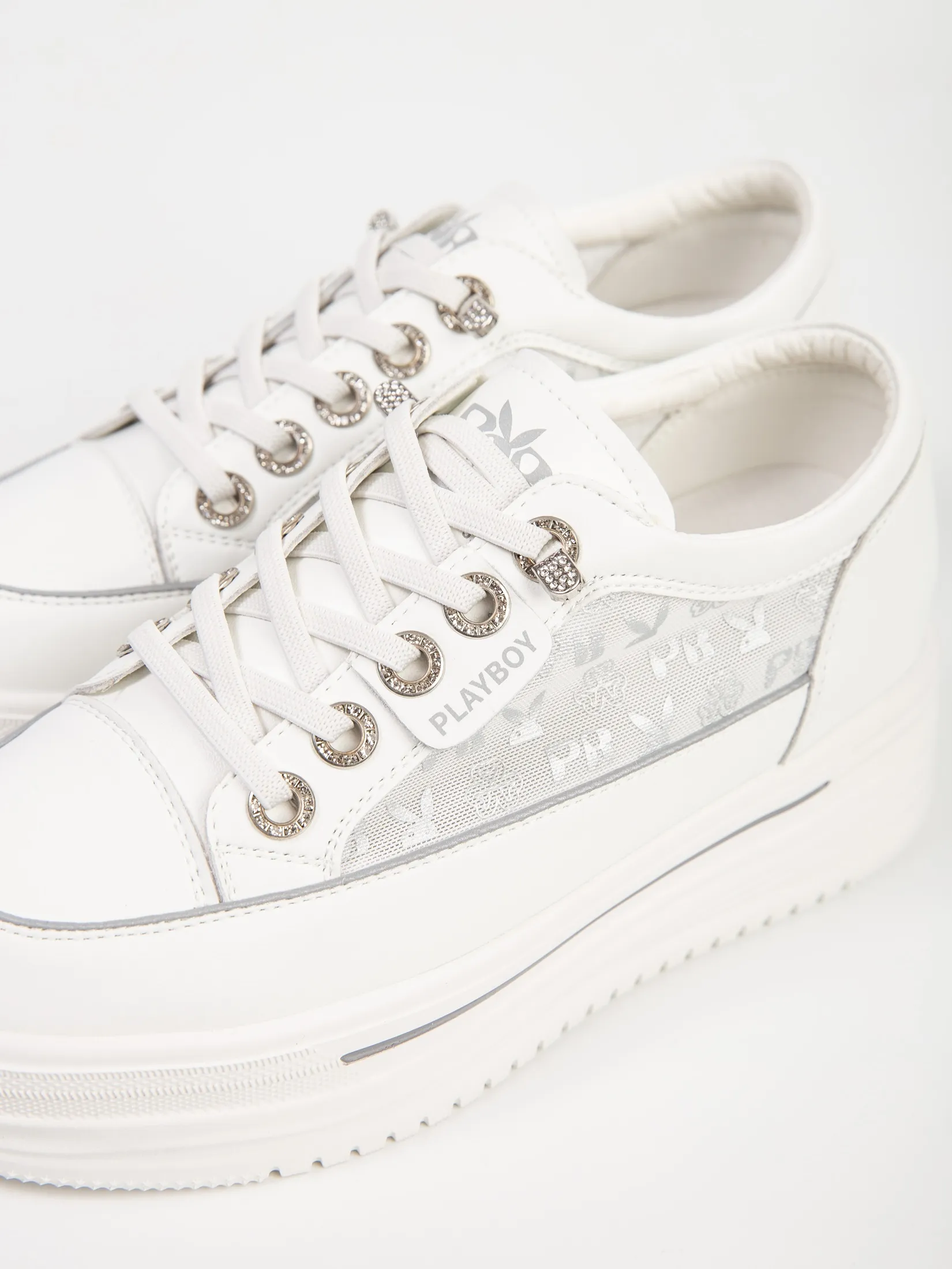 PLAYBOY Women shoes  sneakers  ST-H243C1176 White PLAYBOY Women shoes  sneakers  ST-H243C1176 White