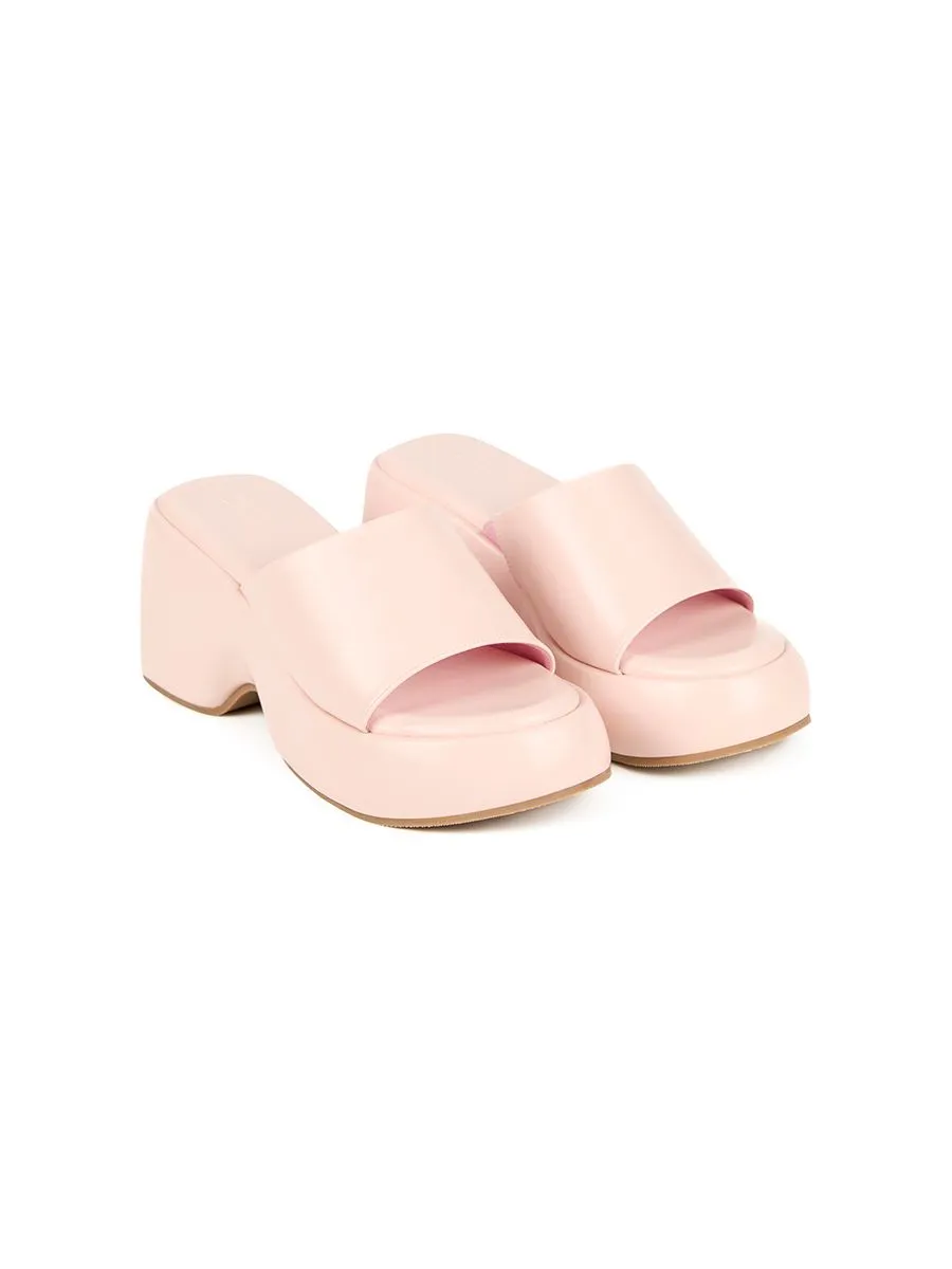 SHU WOMEN  BEDDY 3" EASY SLIDE - PINK SHU WOMEN  BEDDY 3" EASY SLIDE - PINK