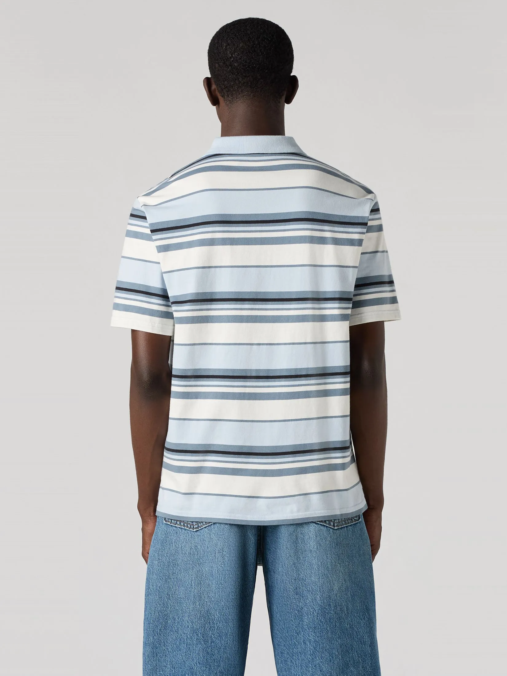 LEVI'S Men's Authentic Polo Blue LEVI'S Men's Authentic Polo Blue