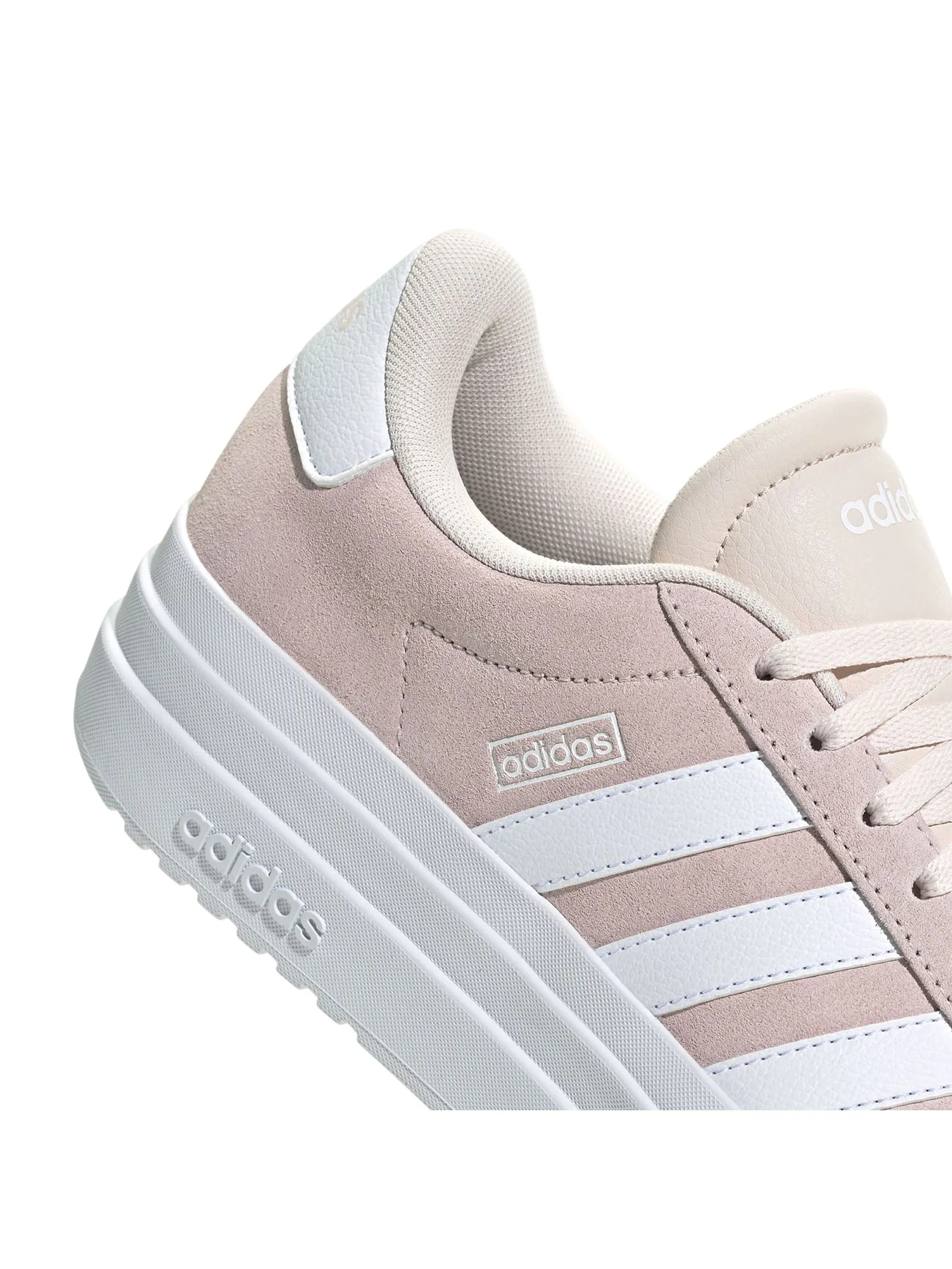 ADIDAS Women Shoes VL Court Bold Wonder Quartz / Cloud White / Cloud White ADIDAS Women Shoes VL Court Bold Wonder Quartz / Cloud White / Cloud White
