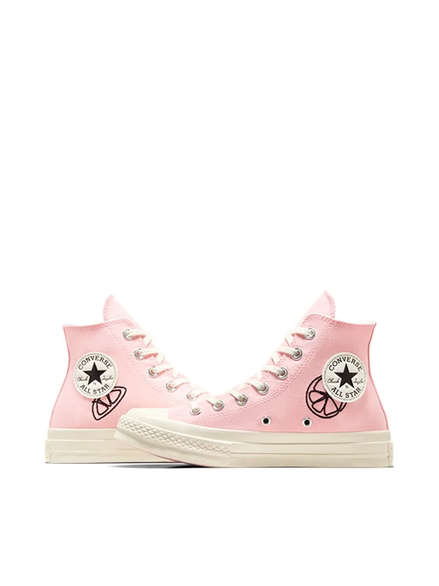 CONVERSE Women Sneakers Chuck 70 Summer Sippin Hi Pink CONVERSE Women Sneakers Chuck 70 Summer Sippin Hi Pink