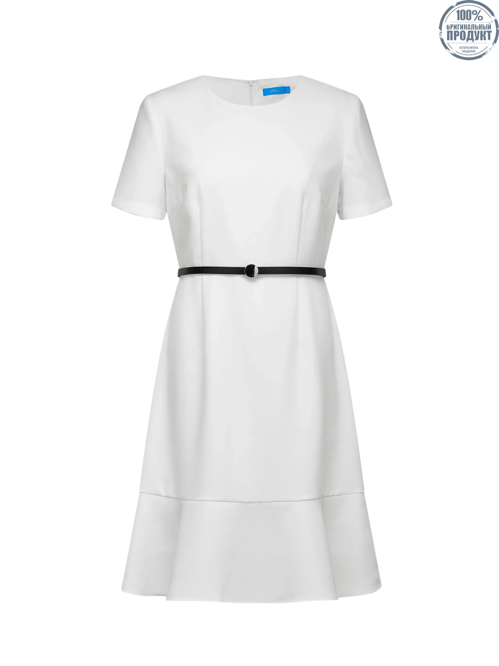 G2000 Women Clothing Crepe Mermaid Hem Dress Fit & Flare Shape - Off-White G2000 Women Clothing Crepe Mermaid Hem Dress Fit & Flare Shape - Off-White