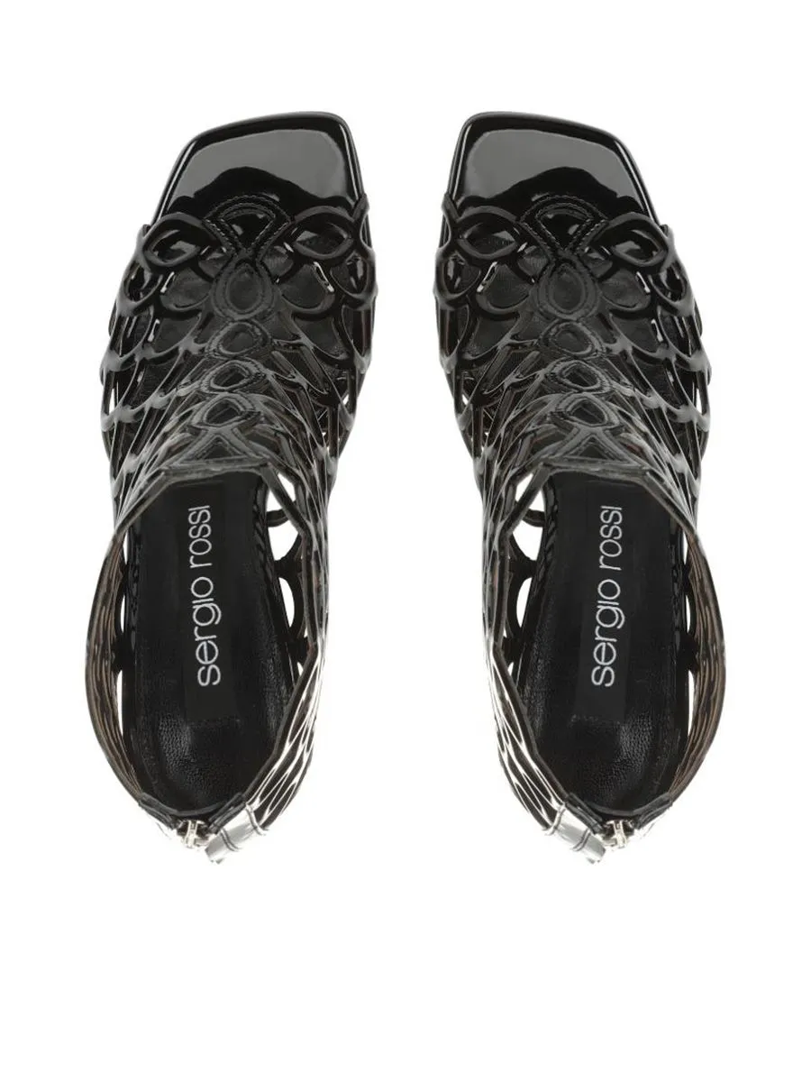 SERGIO ROSSI SR MERMAID - SANDALS BLACK SERGIO ROSSI SR MERMAID - SANDALS BLACK