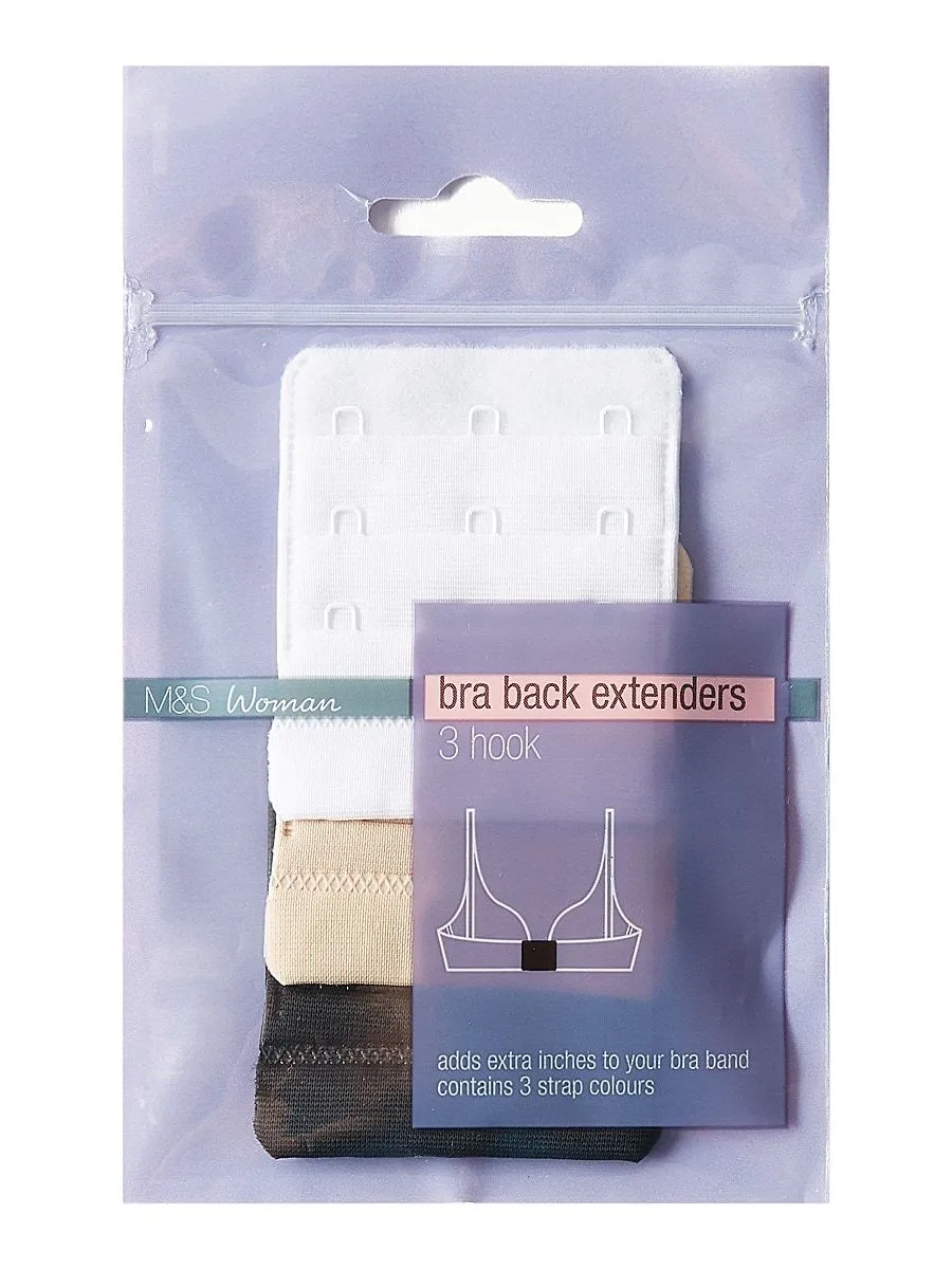 MARKS & SPENCER ACC 3P BRA HOOK 3 WIDE 1906 MARKS & SPENCER ACC 3P BRA HOOK 3 WIDE 1906