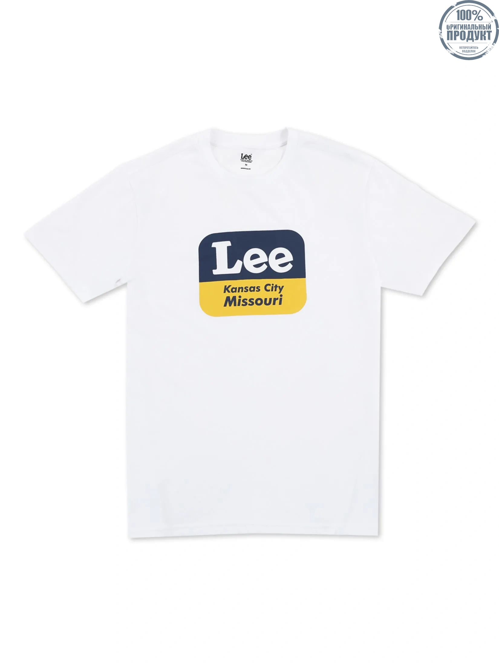 LEE Men's Tee Short Sleeve Regular Fit White LEE Men's Tee Short Sleeve Regular Fit White