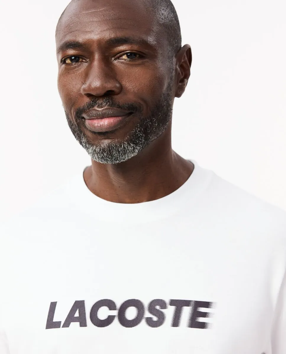 LACOSTE Heavy Cotton Logo T-shirt White LACOSTE Heavy Cotton Logo T-shirt White