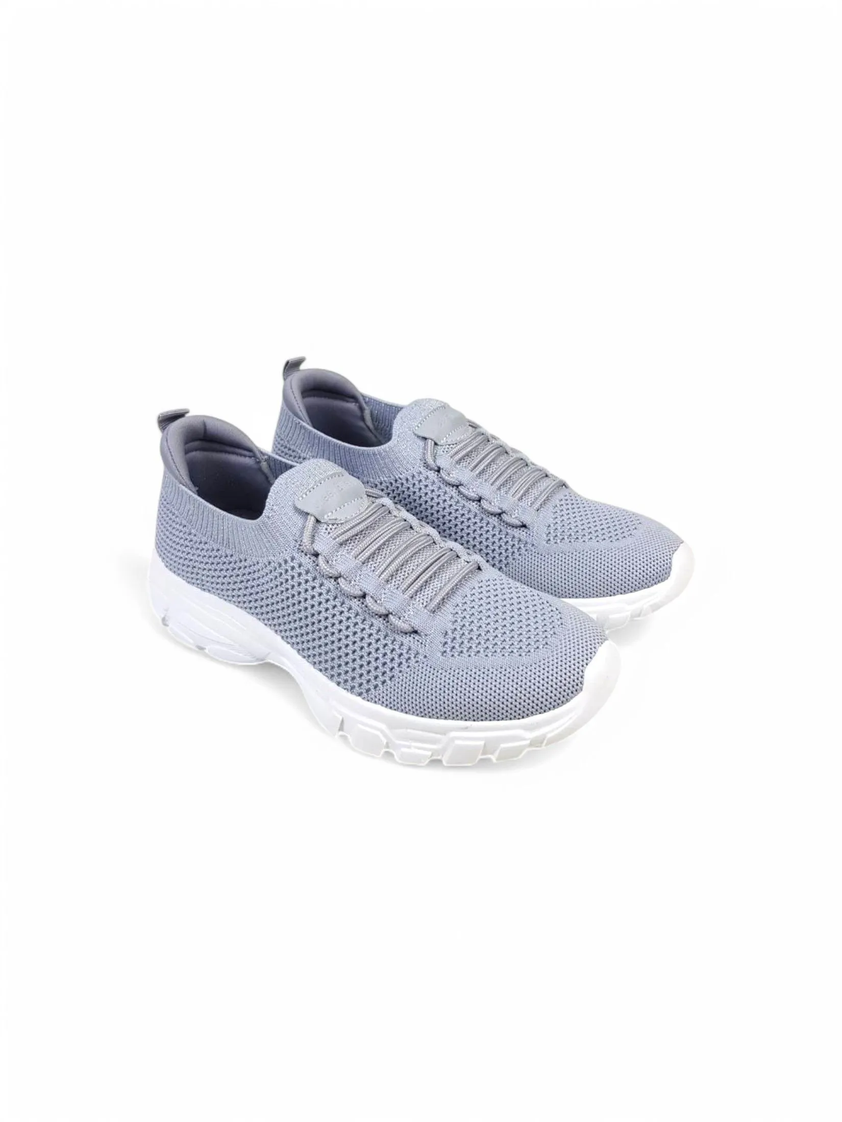 THAMES Women Work shoes Sneakers Height 1 Inch Grey THAMES Women Work shoes Sneakers Height 1 Inch Grey