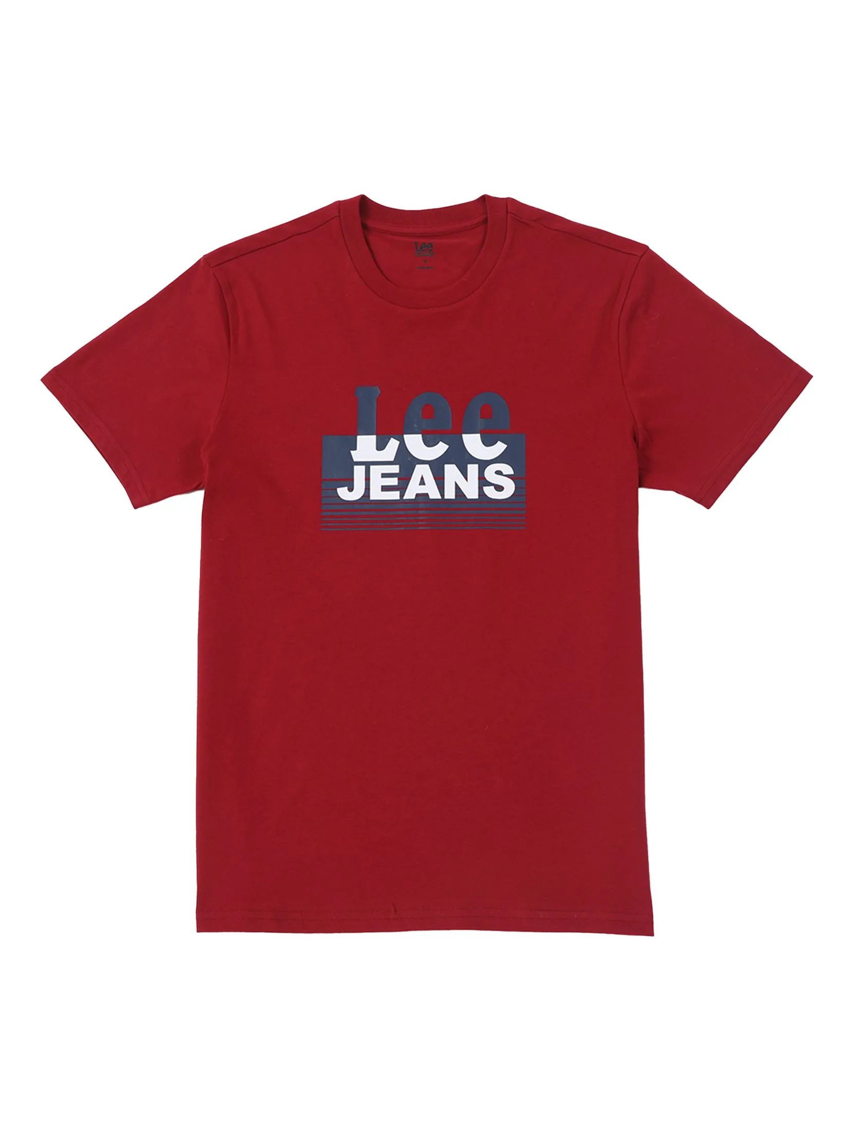LEE Men's Tee Short Sleeve Regular Fit Red LEE Men's Tee Short Sleeve Regular Fit Red