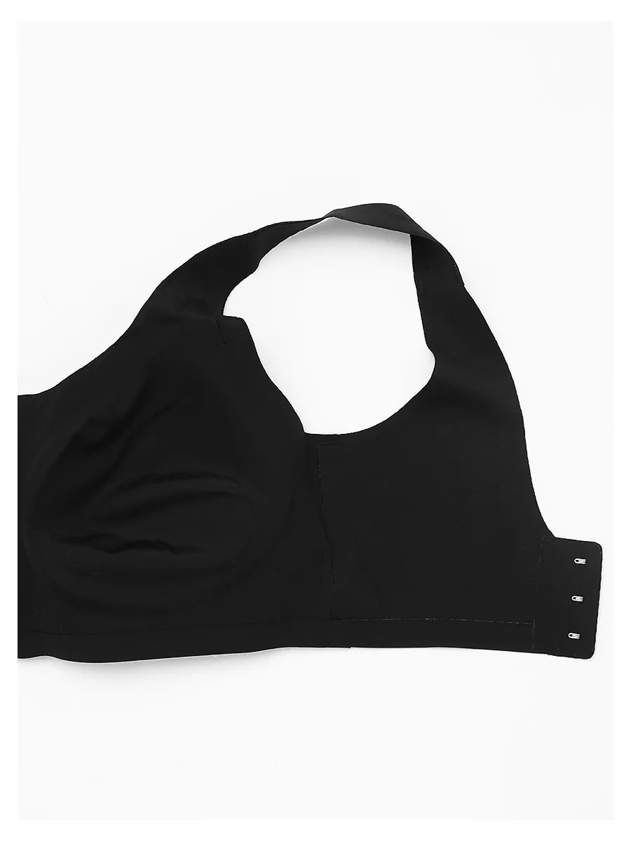 SABINA [Online Exclusive]  Soft Collection Seamless Wireless Bra - Black