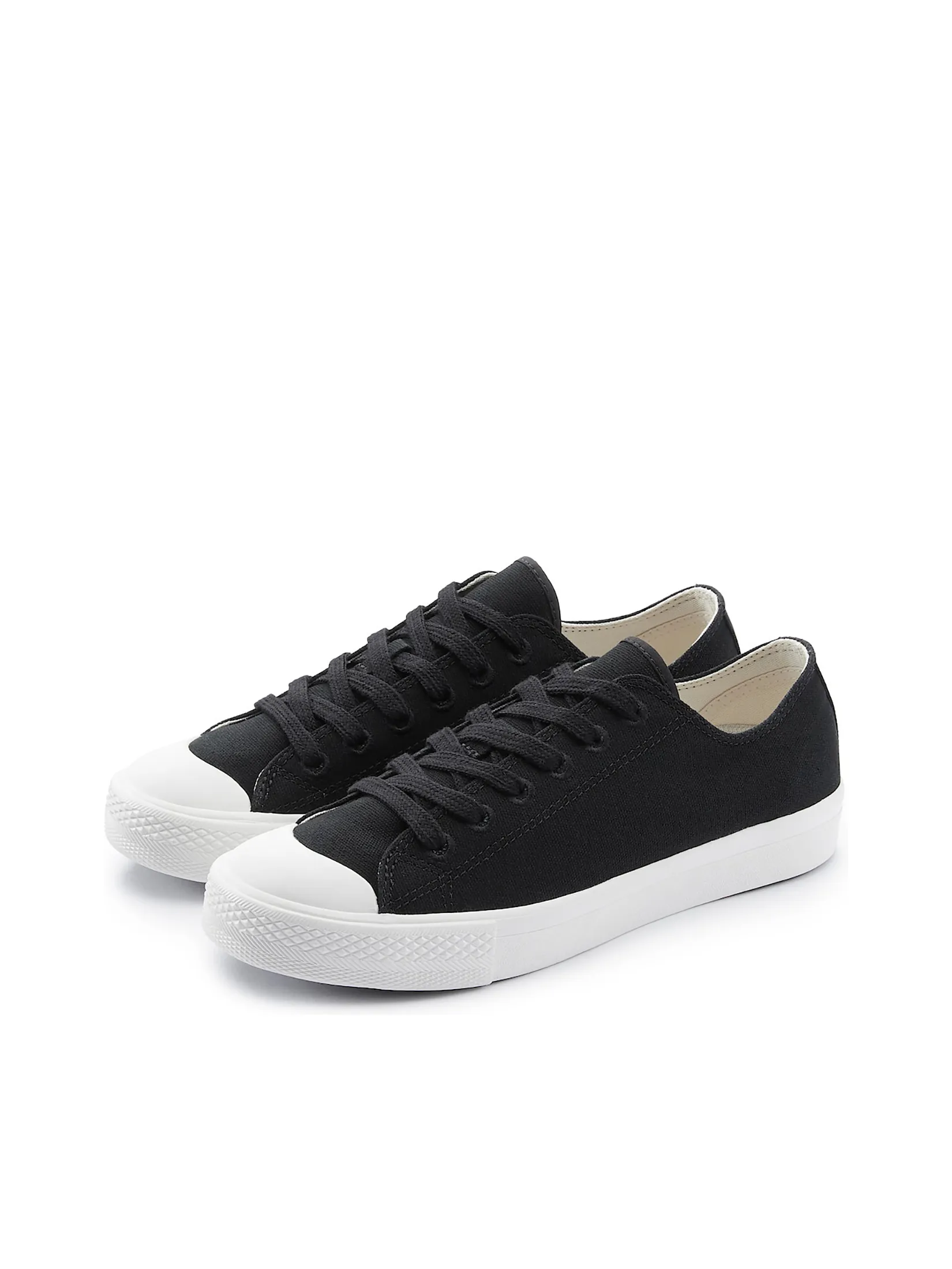 MUJI Women Sneakers Less Tiring Black MUJI Women Sneakers Less Tiring Black