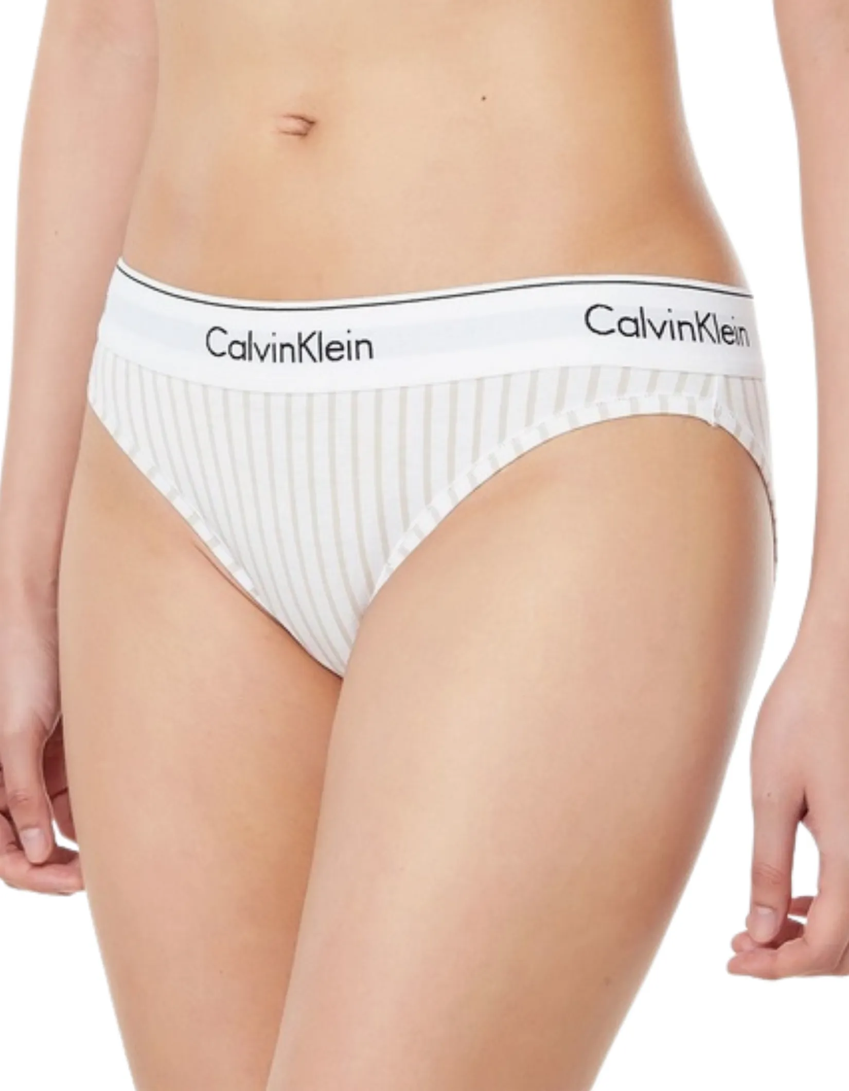CALVIN KLEIN Women's Modern Cotton Bikini White CALVIN KLEIN Women's Modern Cotton Bikini White