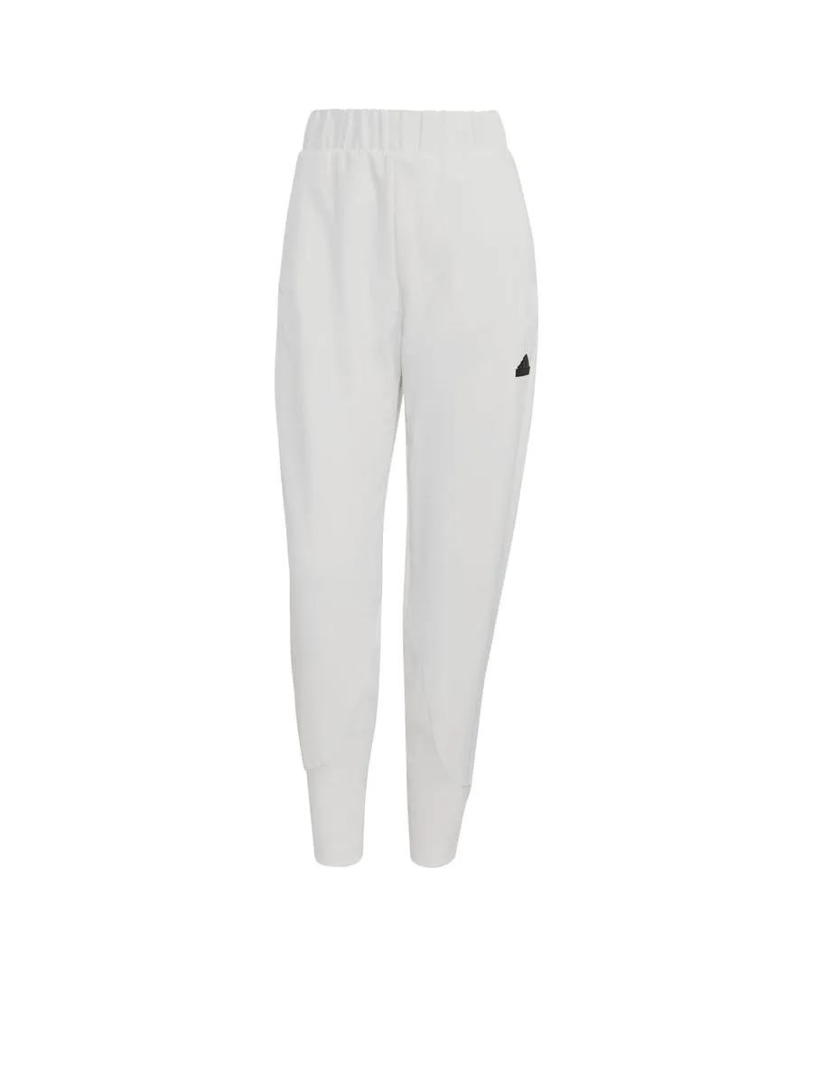 ADIDAS Women Straight Pants Z.N.E. Woven White ADIDAS Women Straight Pants Z.N.E. Woven White