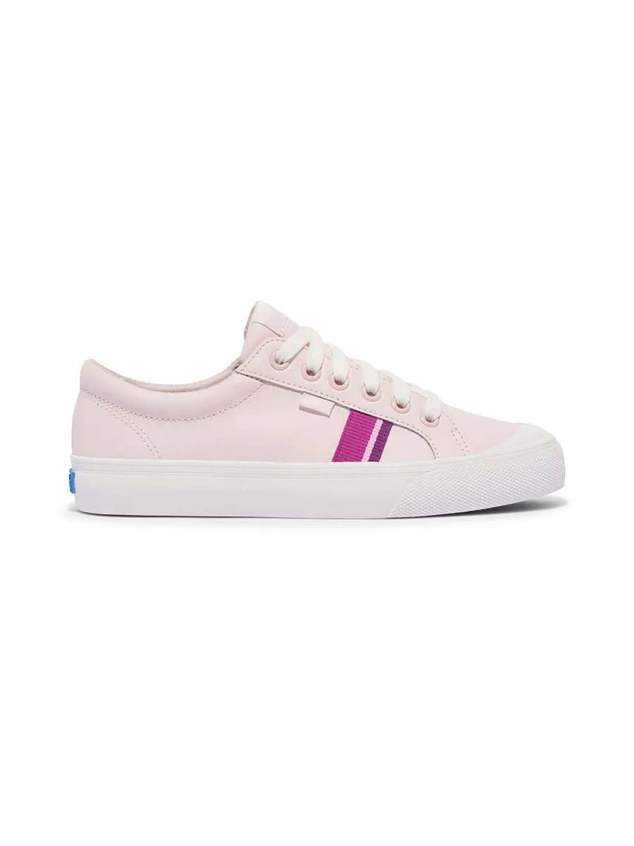 KEDS Women Jump Kick Leather Toe Cap Pink KEDS Women Jump Kick Leather Toe Cap Pink