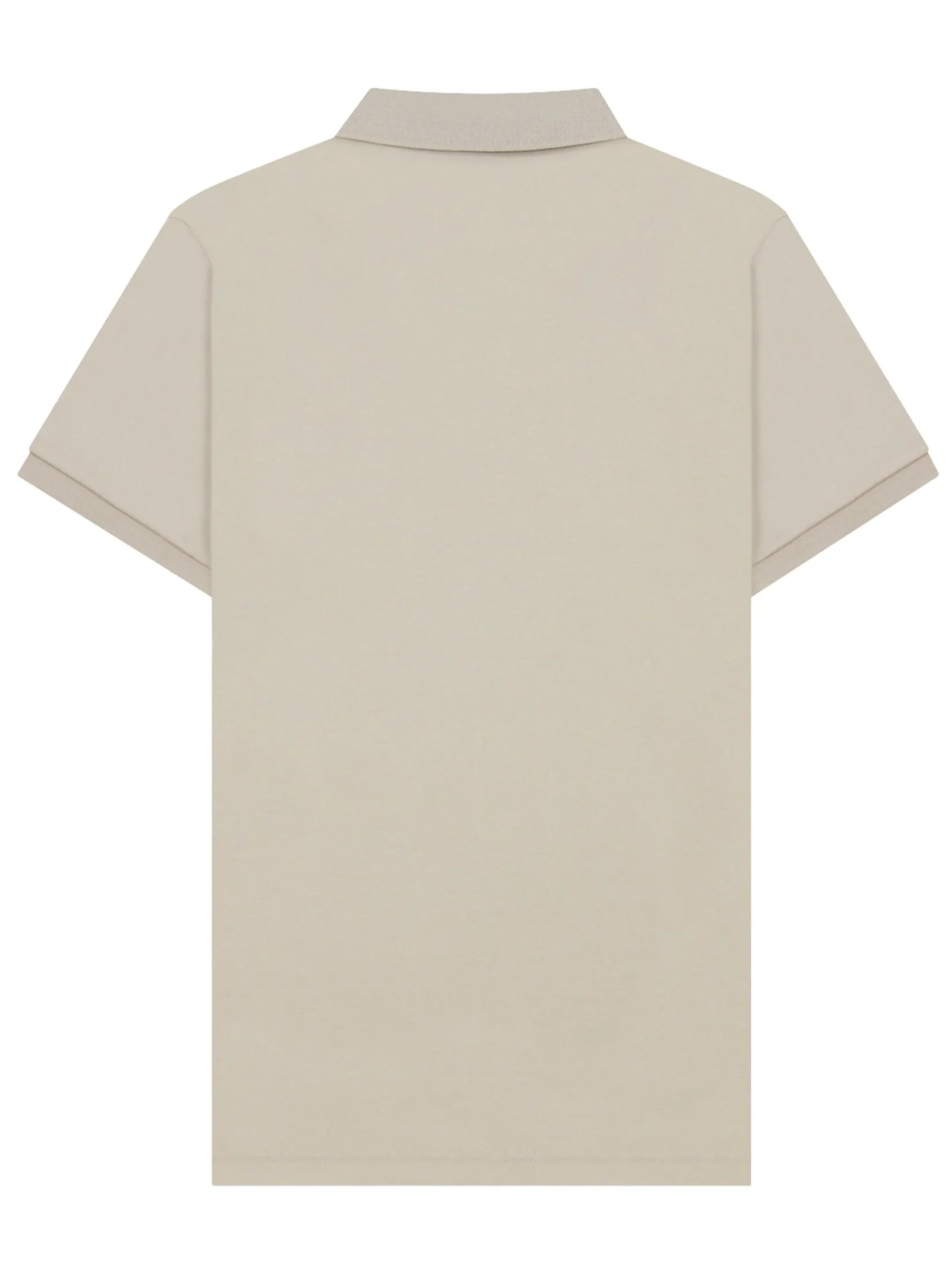 GIORDANO Men's Interlock Embroidery Polo (Liquid Touch) Cashmere Khaki GIORDANO Men's Interlock Embroidery Polo (Liquid Touch) Cashmere Khaki