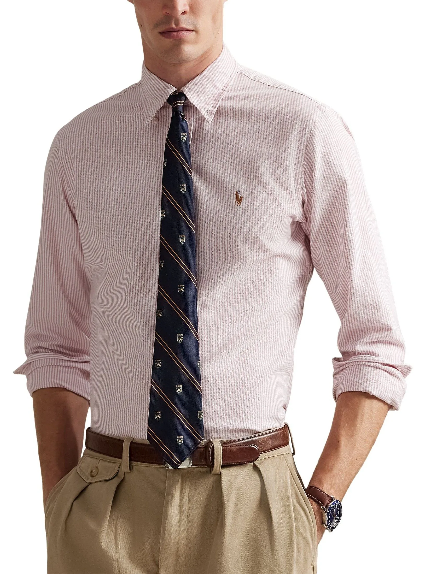 POLO RALPH LAUREN Shirt Men MNPOWOV16824433 Pink POLO RALPH LAUREN Shirt Men MNPOWOV16824433 Pink