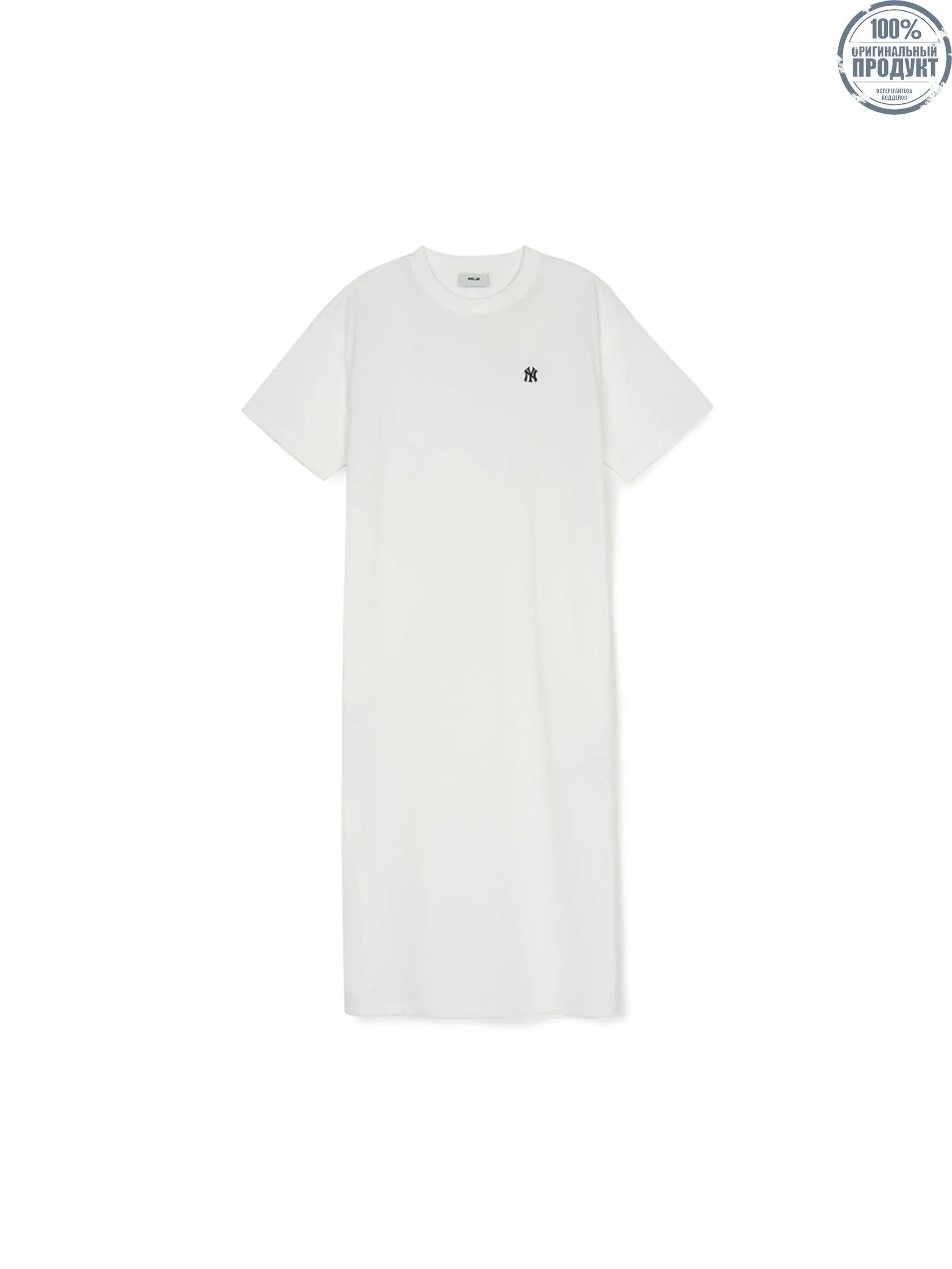 MLB Women S Basic Round Long Dress Model 3FOPB0153 50IVS Ivory MLB Women S Basic Round Long Dress Model 3FOPB0153 50IVS Ivory