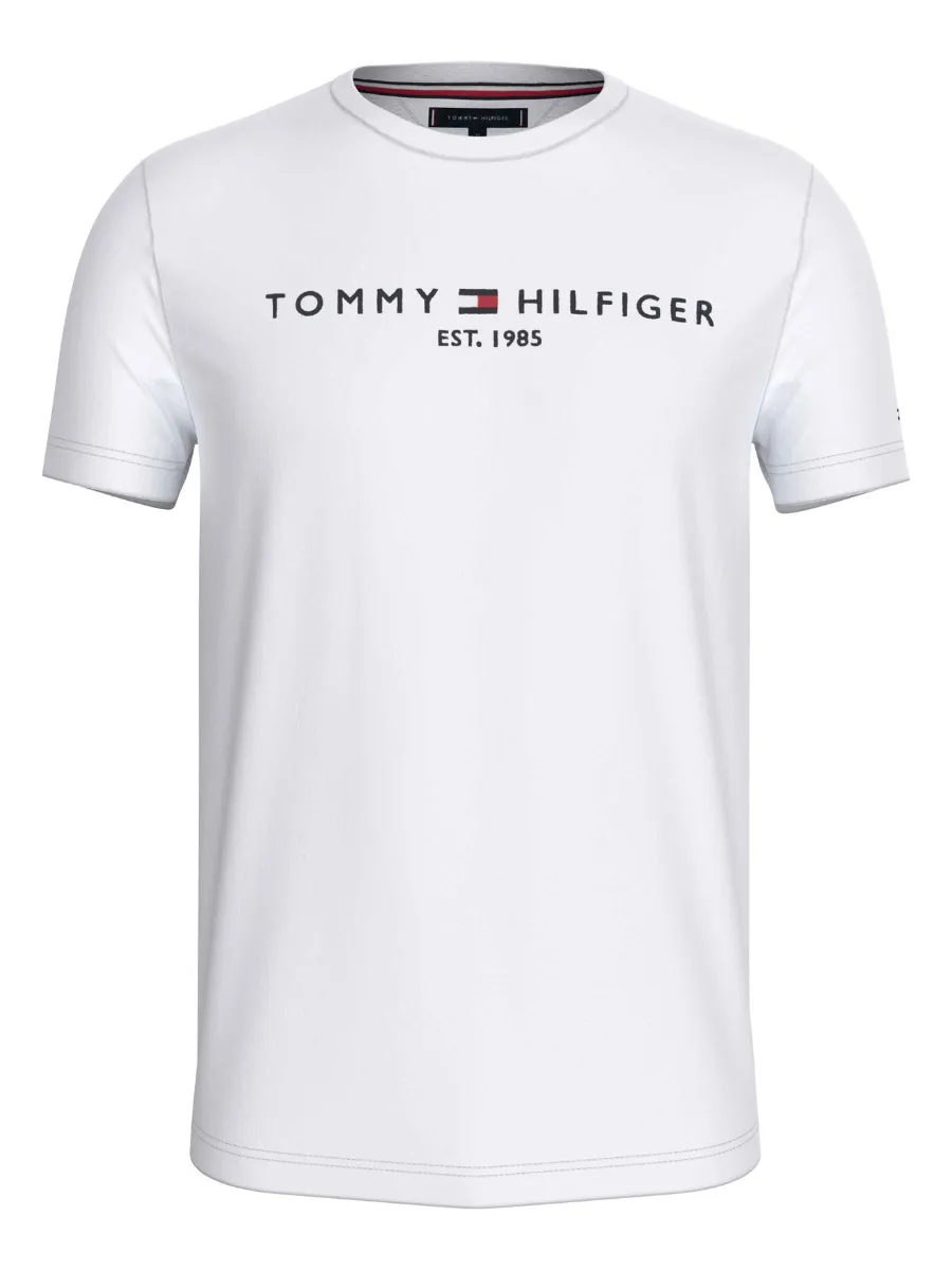 TOMMY HILFIGER Men's Tees White TOMMY HILFIGER Men's Tees White
