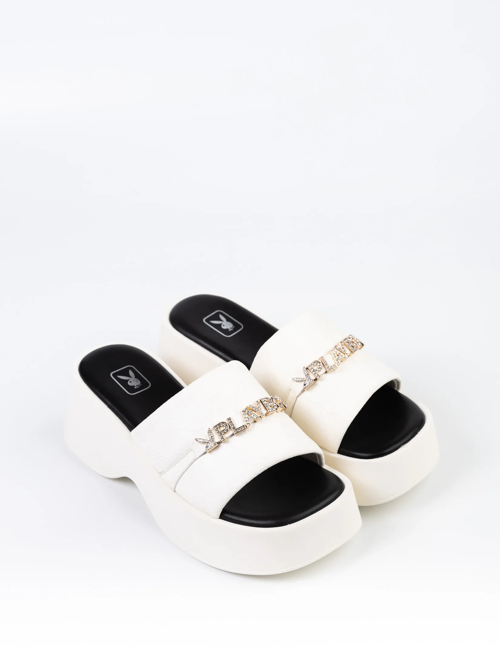 PLAYBOY Women shoes  platform sandals ST-H252C1221 White PLAYBOY Women shoes  platform sandals ST-H252C1221 White