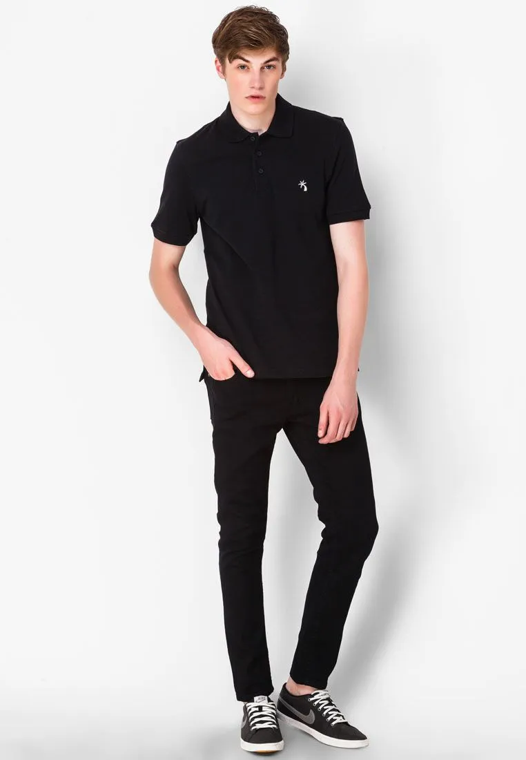 OASIS Black Maglorix Tree Logo Design Polo OASIS Black Maglorix Tree Logo Design Polo