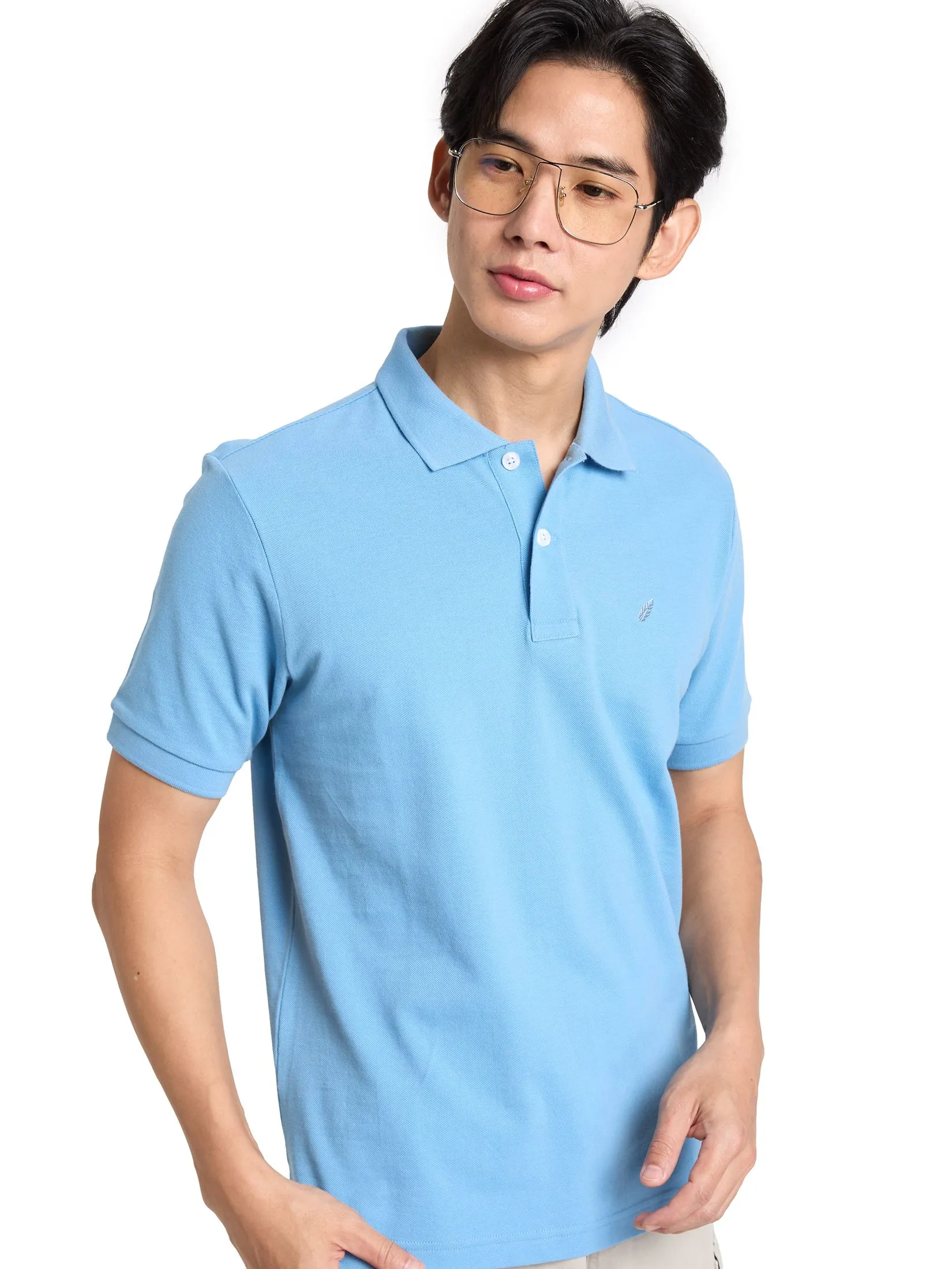 PACIFIC UNION Men Polo Shirt Short Sleeves Basic Regular fit PACIFIC UNION Men Polo Shirt Short Sleeves Basic Regular fit