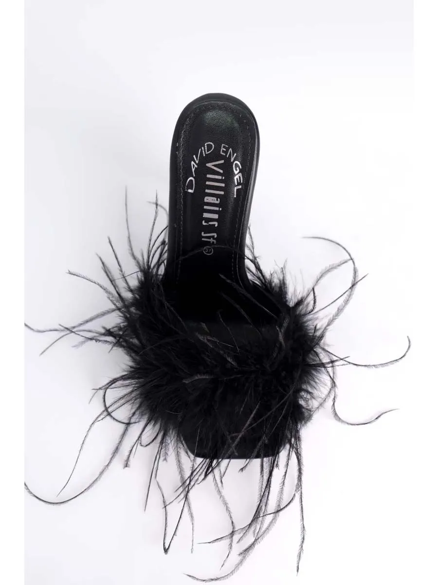 VILLAINS SF FRESHY Sandal High Heel BLACK VILLAINS SF FRESHY Sandal High Heel BLACK