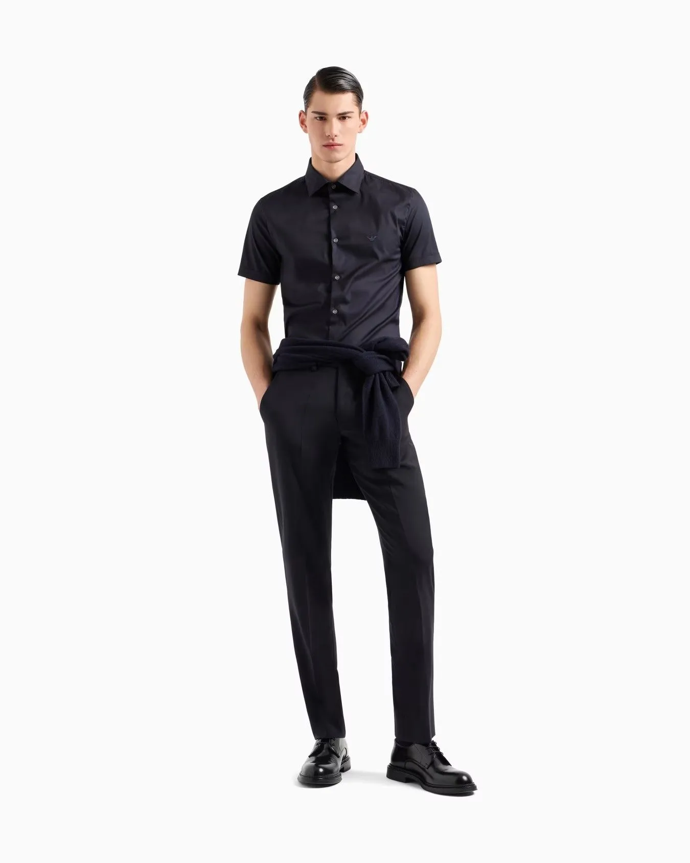 EMPORIO ARMANI Shirt Men 8N1C91-1NI9Z-0934 Blue EMPORIO ARMANI Shirt Men 8N1C91-1NI9Z-0934 Blue