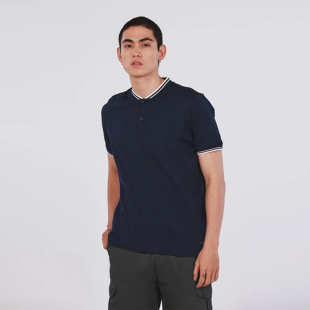JOHN HENRY Men's Polo (Slim Fit) ESSENTIALS Navy JOHN HENRY Men's Polo (Slim Fit) ESSENTIALS Navy