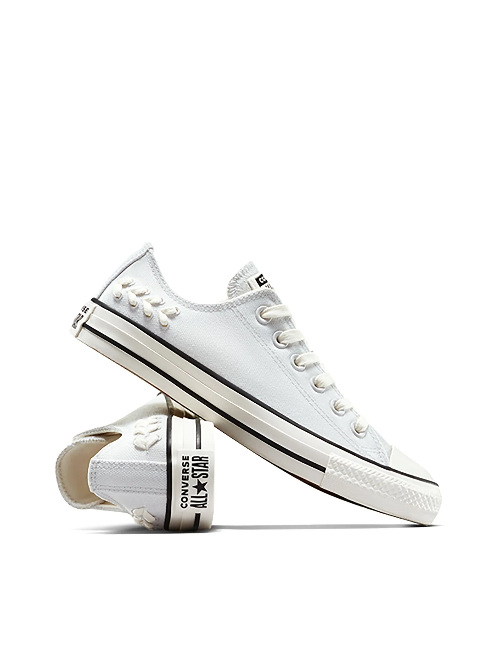CONVERSE Women Sneakers Ctas Classic Romantic Ox Grey Barely Grey/Egret/Black CONVERSE Women Sneakers Ctas Classic Romantic Ox Grey Barely Grey/Egret/Black