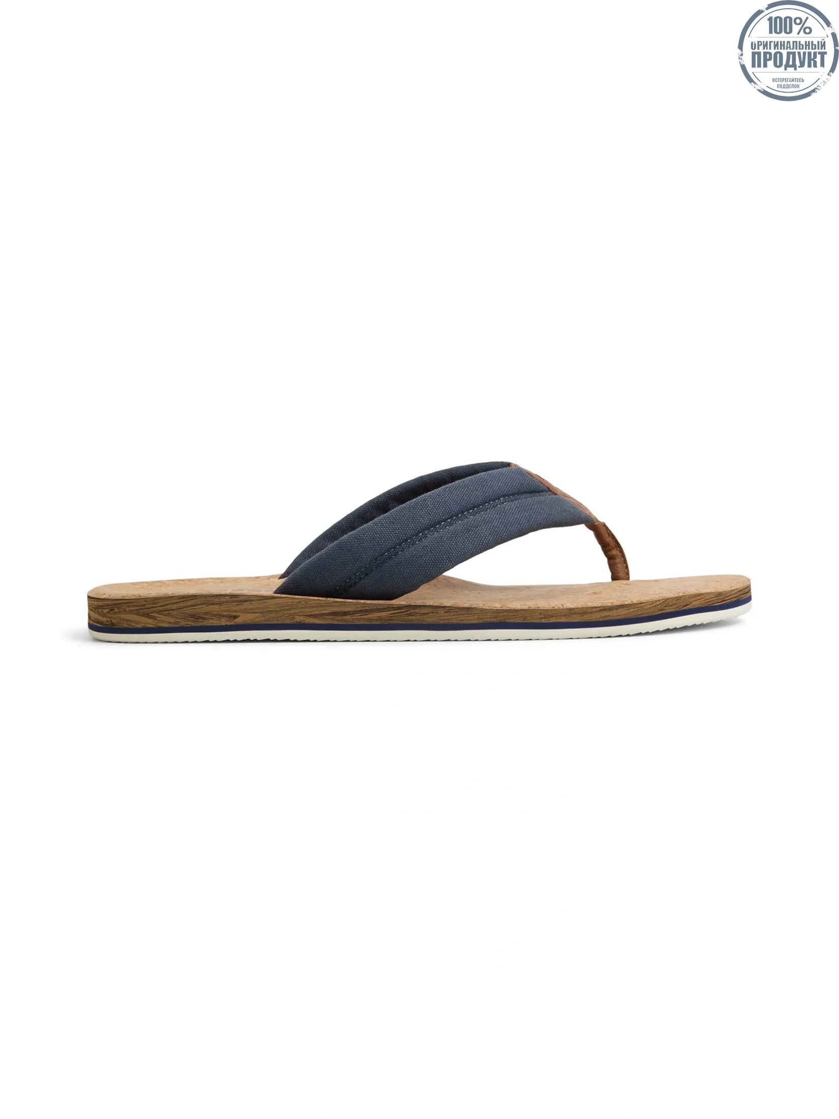 SPERRY MEN NAVY PORTO PADDED CORK THONG SAND SPERRY MEN NAVY PORTO PADDED CORK THONG SAND