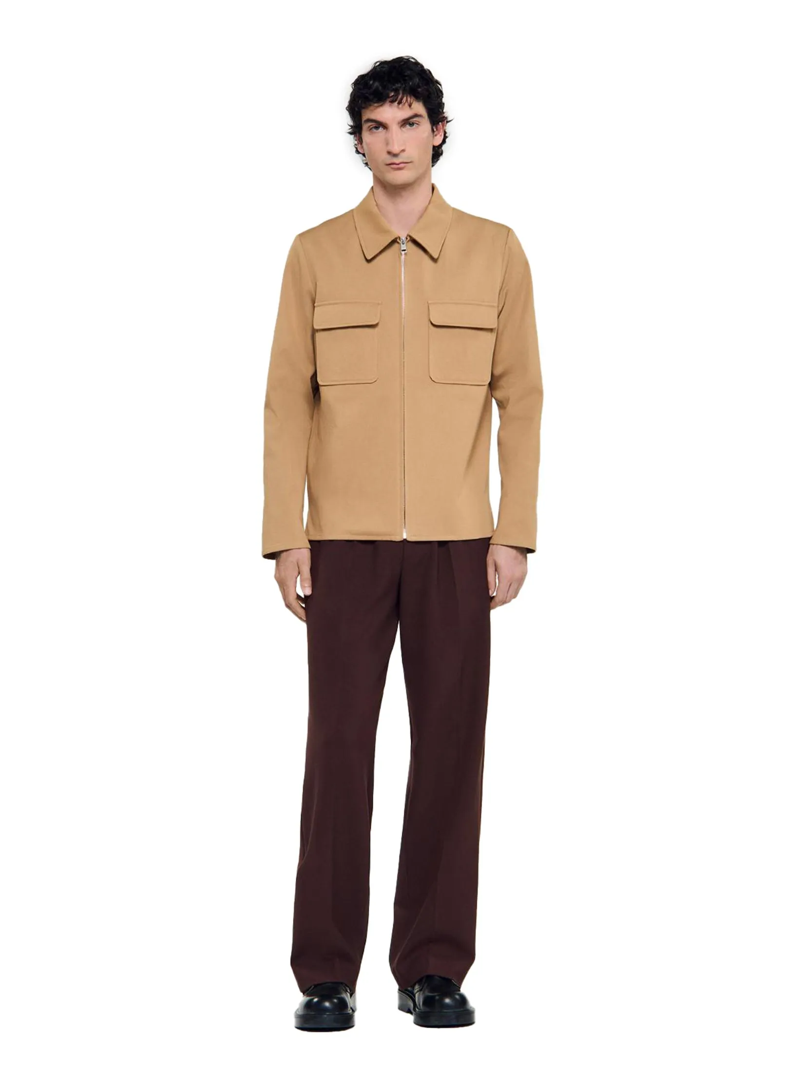 SANDRO Zip-Up Jacket SANDRO Zip-Up Jacket