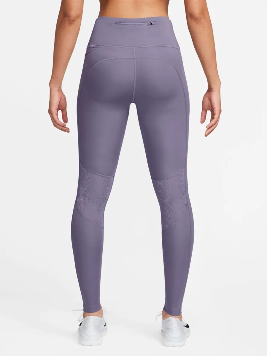 NIKE Women Leggings Epic Fast Mid-Rise Daybreak/Reflective Silv NIKE Women Leggings Epic Fast Mid-Rise Daybreak/Reflective Silv