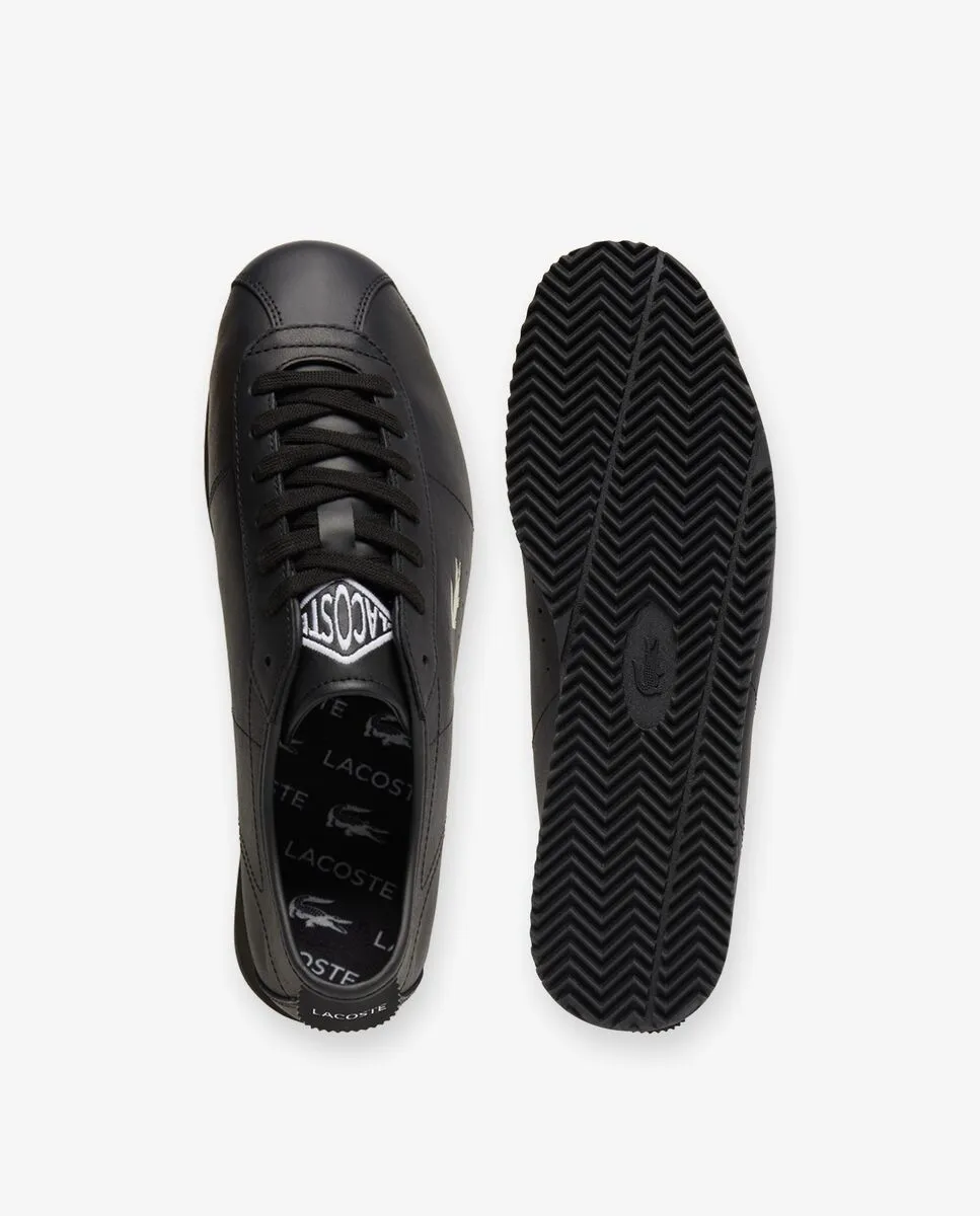 LACOSTE Men’s Club-Low Leather Sneakers Black LACOSTE Men’s Club-Low Leather Sneakers Black