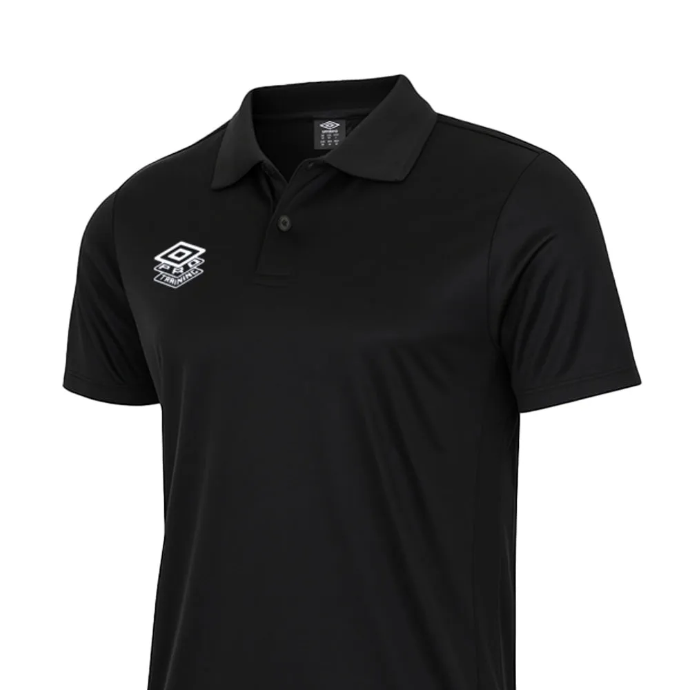 UMBRO Pro Training Active Men Football Polo Shirt Red - UM126AP895ENTH