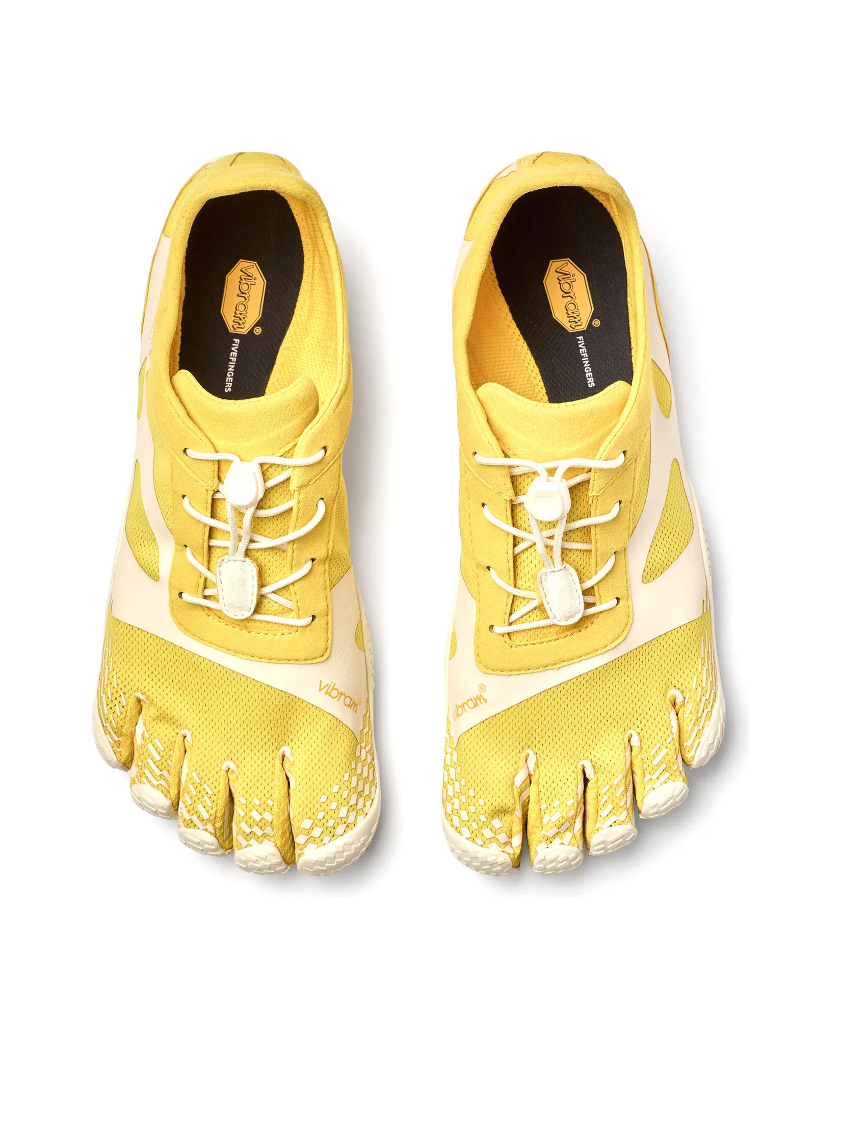 VIBRAM FIVEFINGERS Men Training Shoes VFF KSO EVO Yellow/White VIBRAM FIVEFINGERS Men Training Shoes VFF KSO EVO Yellow/White