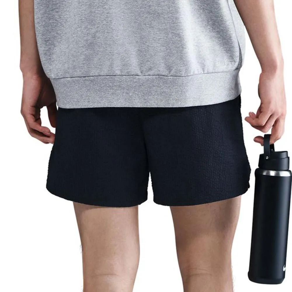 NIKE Men Training Shorts Unlimited Dri-FIT 5" Unlined Seersucker Black - NI083AP534EKTH NIKE Men Training Shorts Unlimited Dri-FIT 5" Unlined Seersucker Black - NI083AP534EKTH