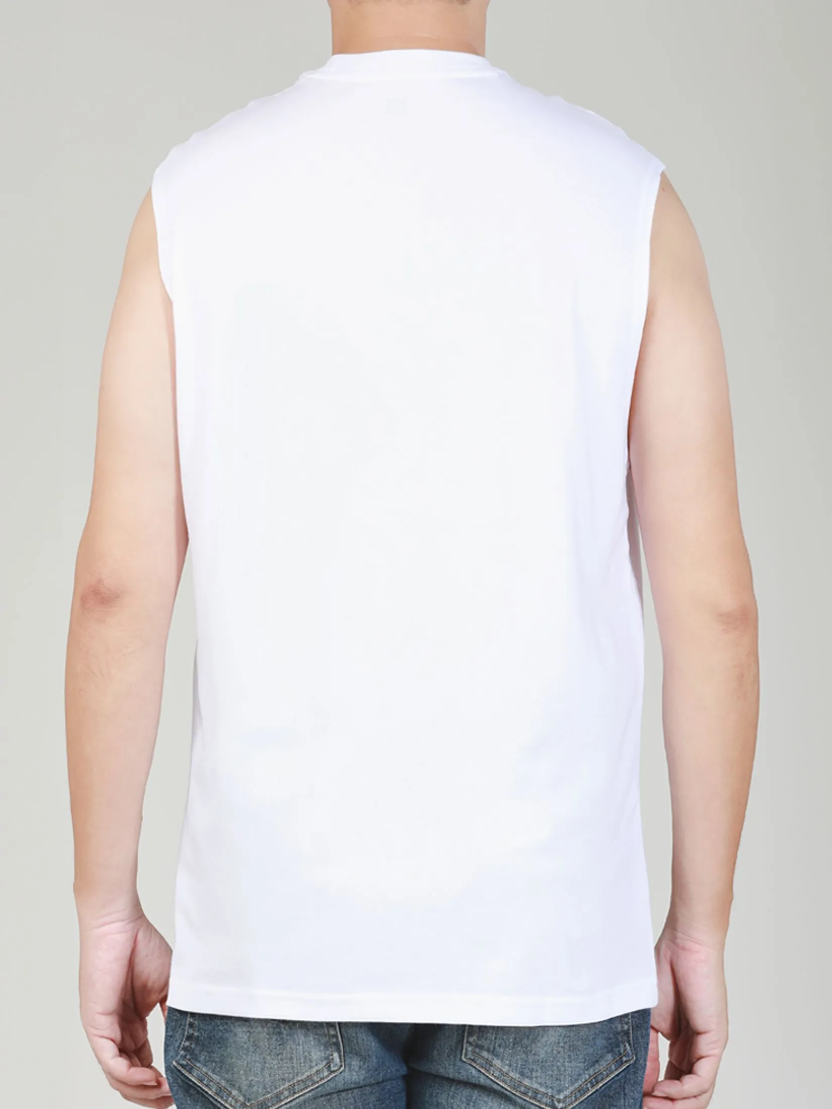 LEE Men's Tee Sleeveless Regular Fit White LEE Men's Tee Sleeveless Regular Fit White