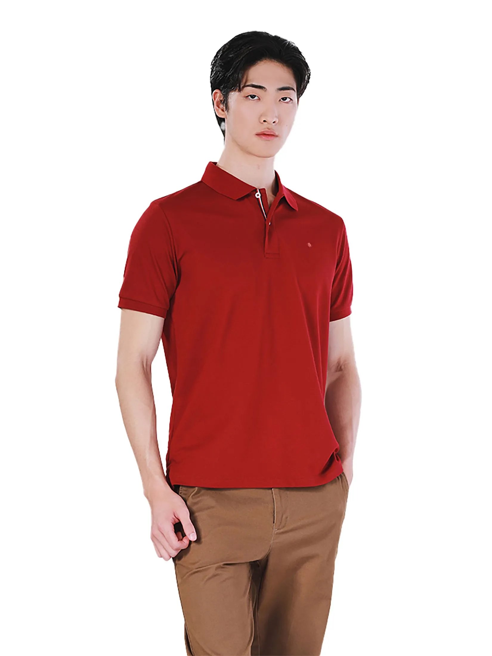JOHN HENRY Men's Polo (Slim Fit) SDM Red JOHN HENRY Men's Polo (Slim Fit) SDM Red