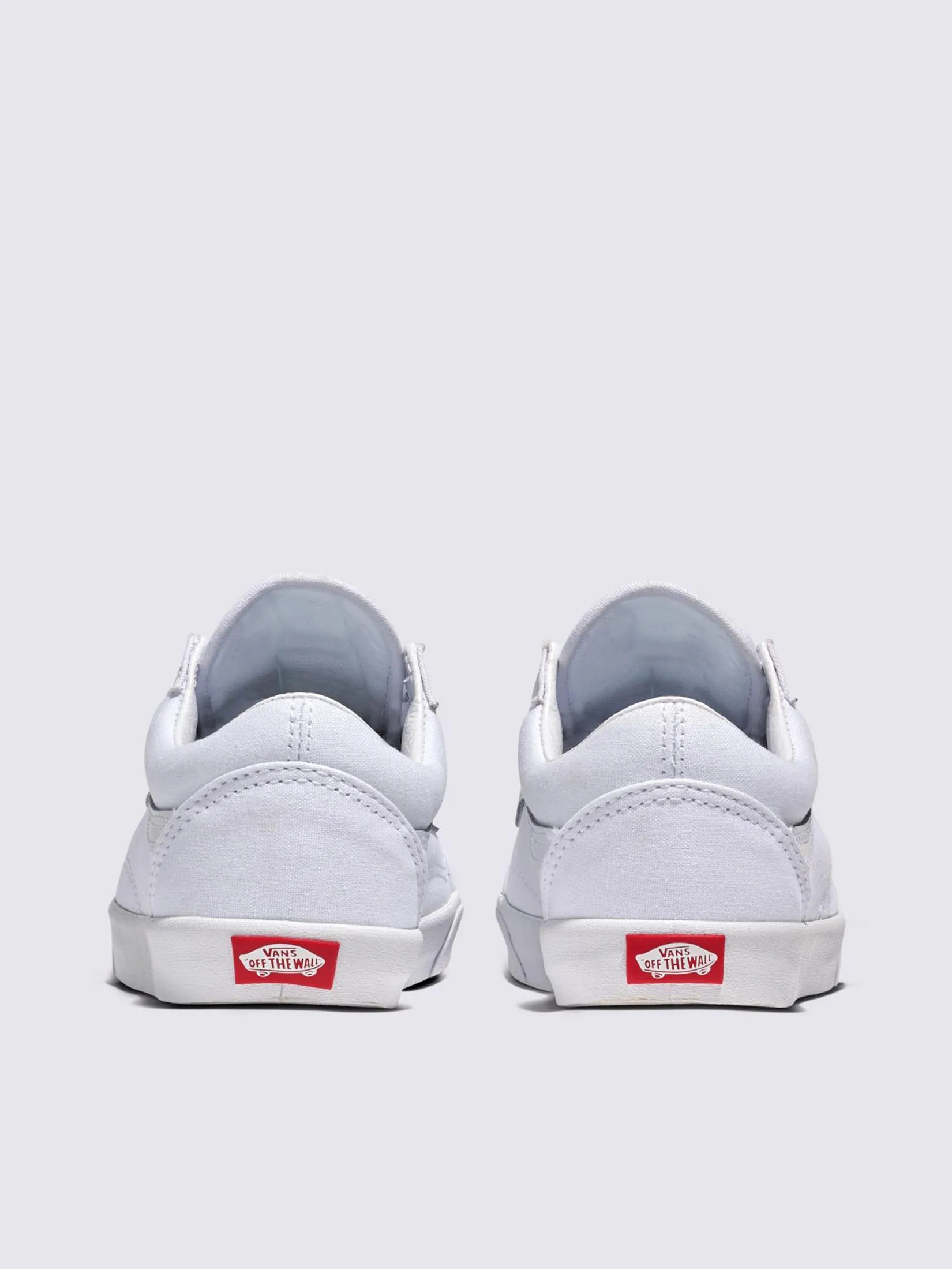 VANS Unisex Sneakers Old Skool Lowpro - White White VANS Unisex Sneakers Old Skool Lowpro - White White