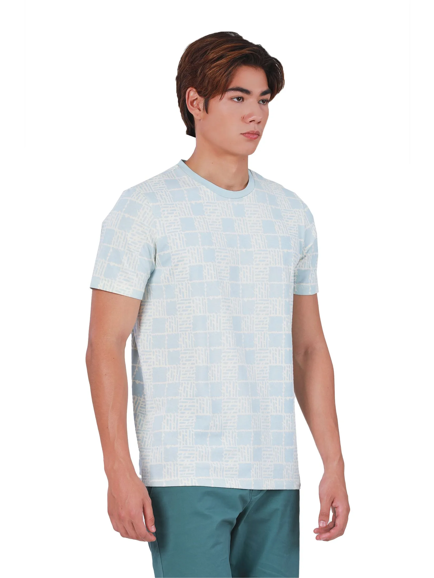 JOHN HENRY Men's T-Shirts (Slim Fit) REJUVENATE VACATION Light Blue JOHN HENRY Men's T-Shirts (Slim Fit) REJUVENATE VACATION Light Blue