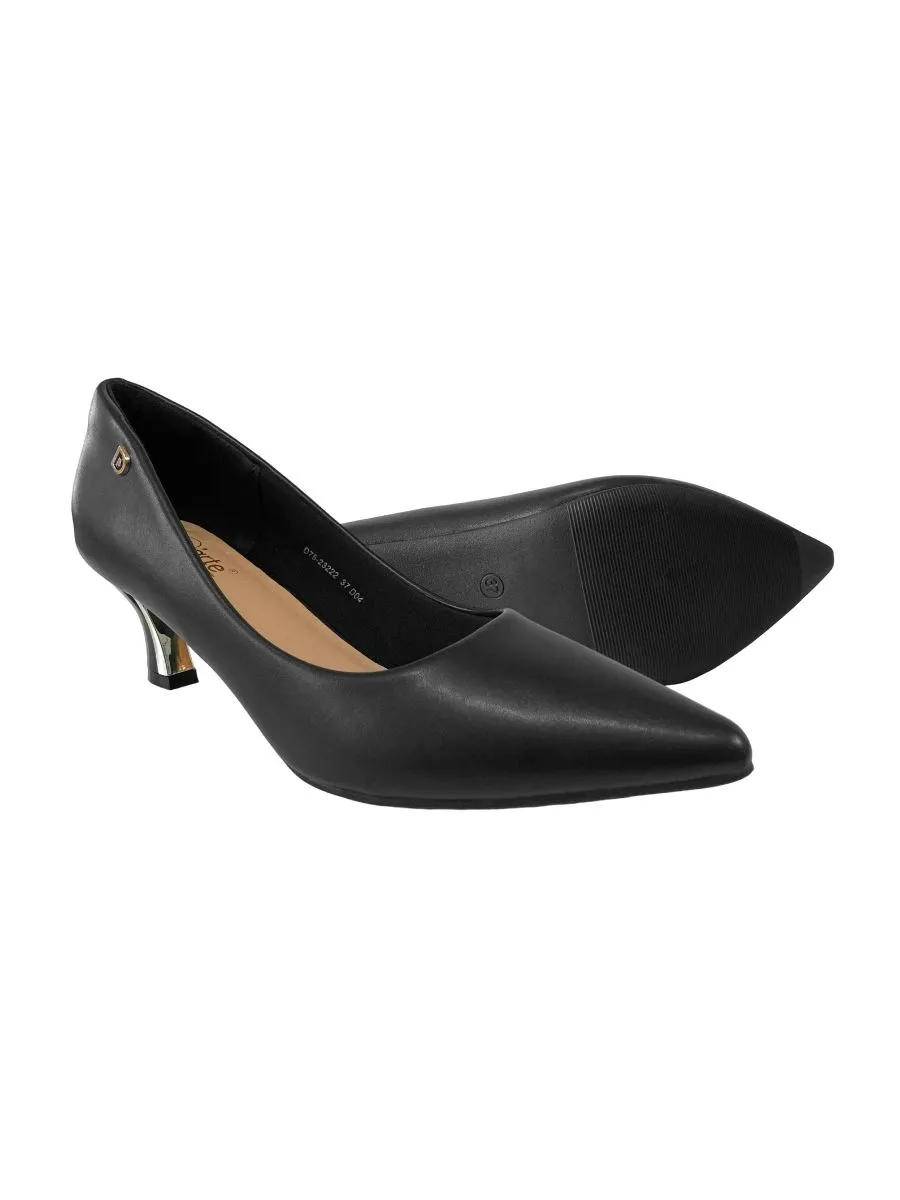 D'ARTE BLACK HIGH HEELS D75-23222 D'ARTE BLACK HIGH HEELS D75-23222