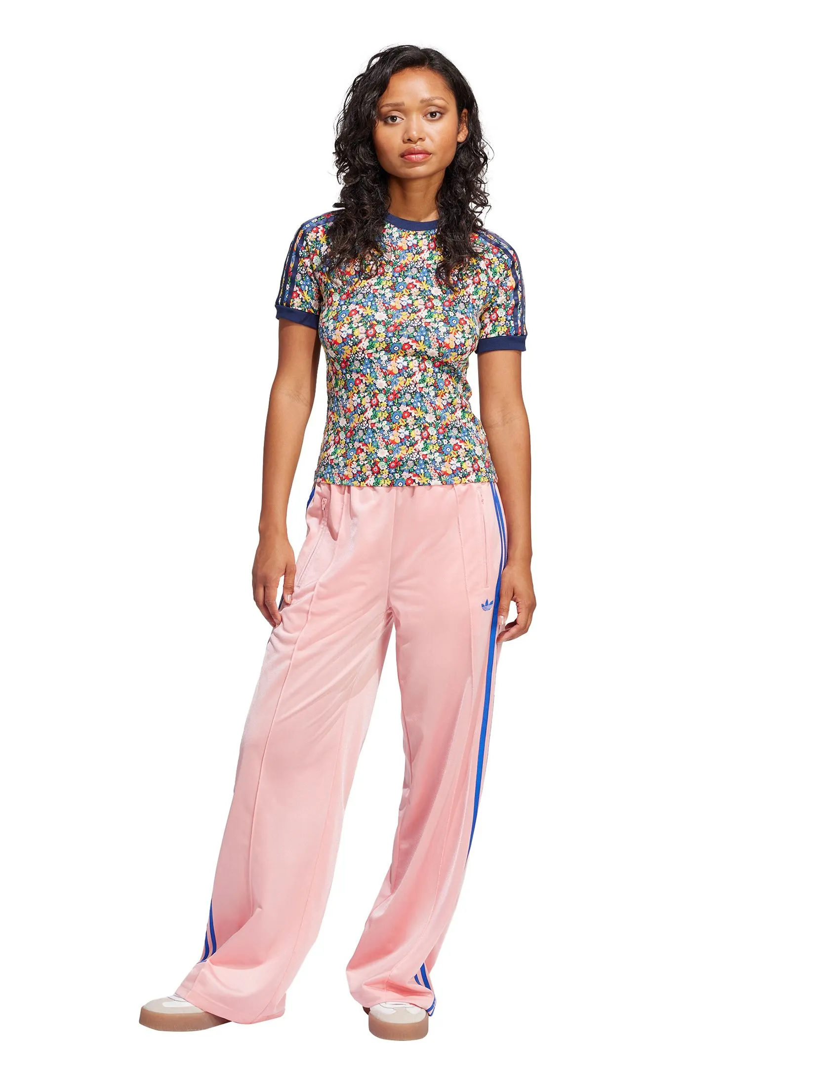 ADIDAS Women T-Shirt Adidas Originals x Liberty London Cali JC7776 A/S UK Multi-Color ADIDAS Women T-Shirt Adidas Originals x Liberty London Cali JC7776 A/S UK Multi-Color