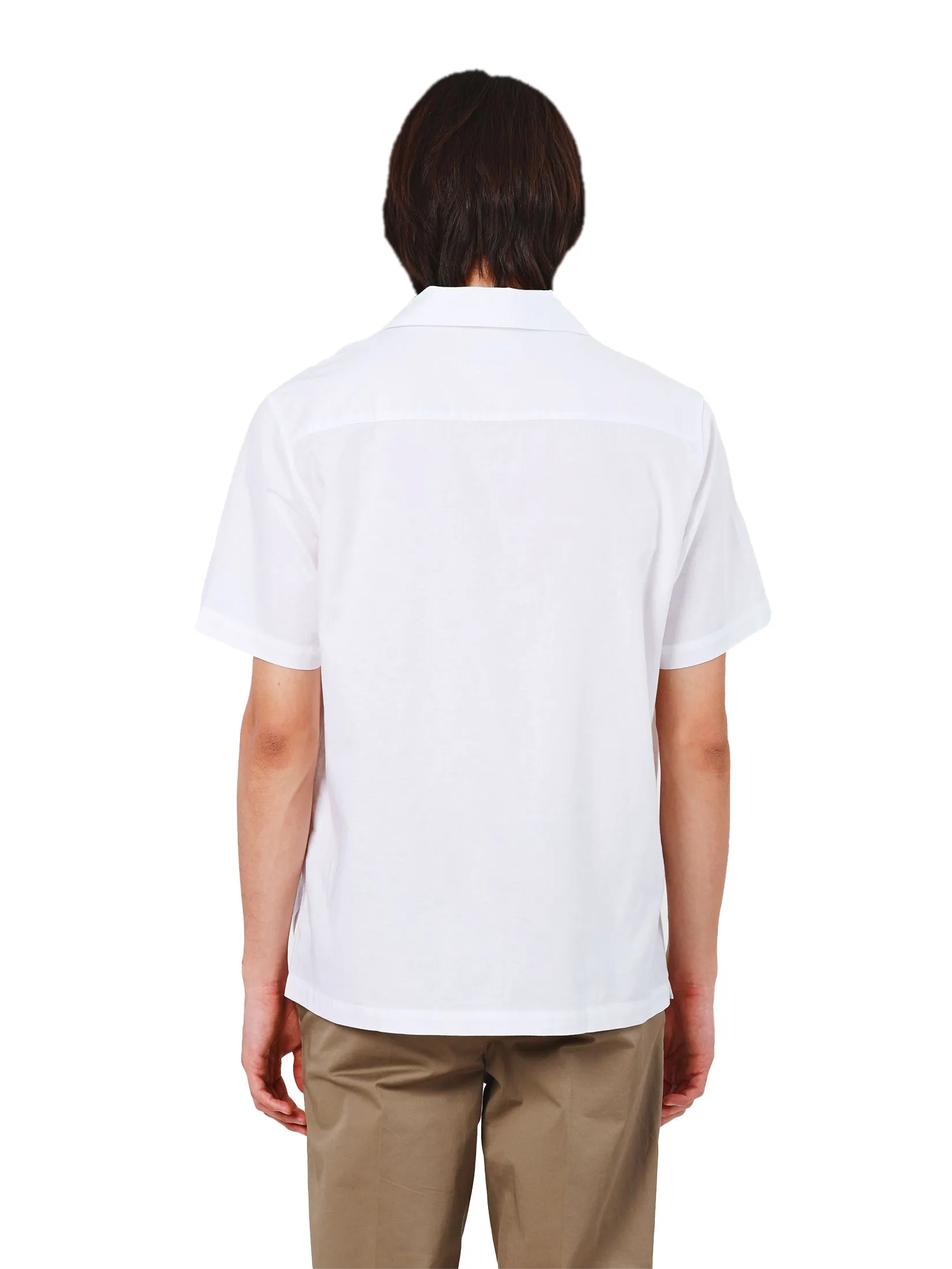 JOHN HENRY Men's Short Sleeves Shirts (Regular Fit) Rejuvenate Vacation White JOHN HENRY Men's Short Sleeves Shirts (Regular Fit) Rejuvenate Vacation White