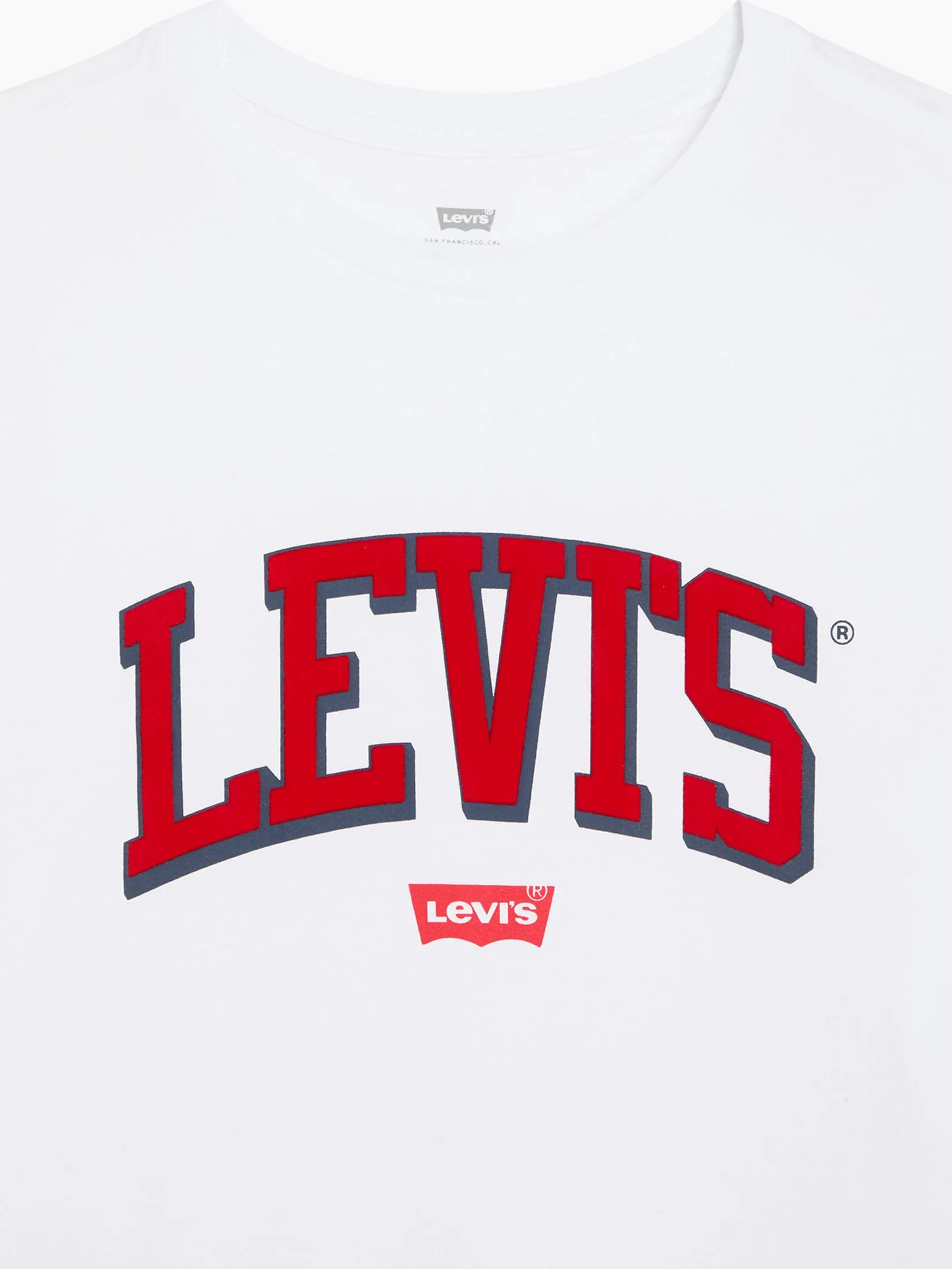 LEVI'S Men's Relaxed Baby Tab Tee White LEVI'S Men's Relaxed Baby Tab Tee White