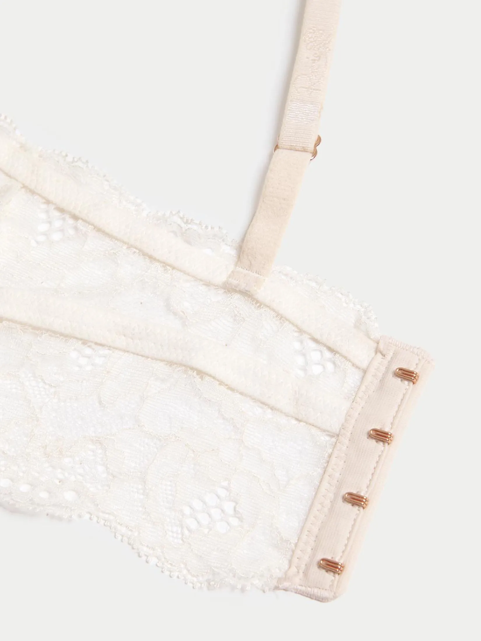 MARKS & SPENCER Women Bra Lace Non Wired Bralette Ivory MARKS & SPENCER Women Bra Lace Non Wired Bralette Ivory