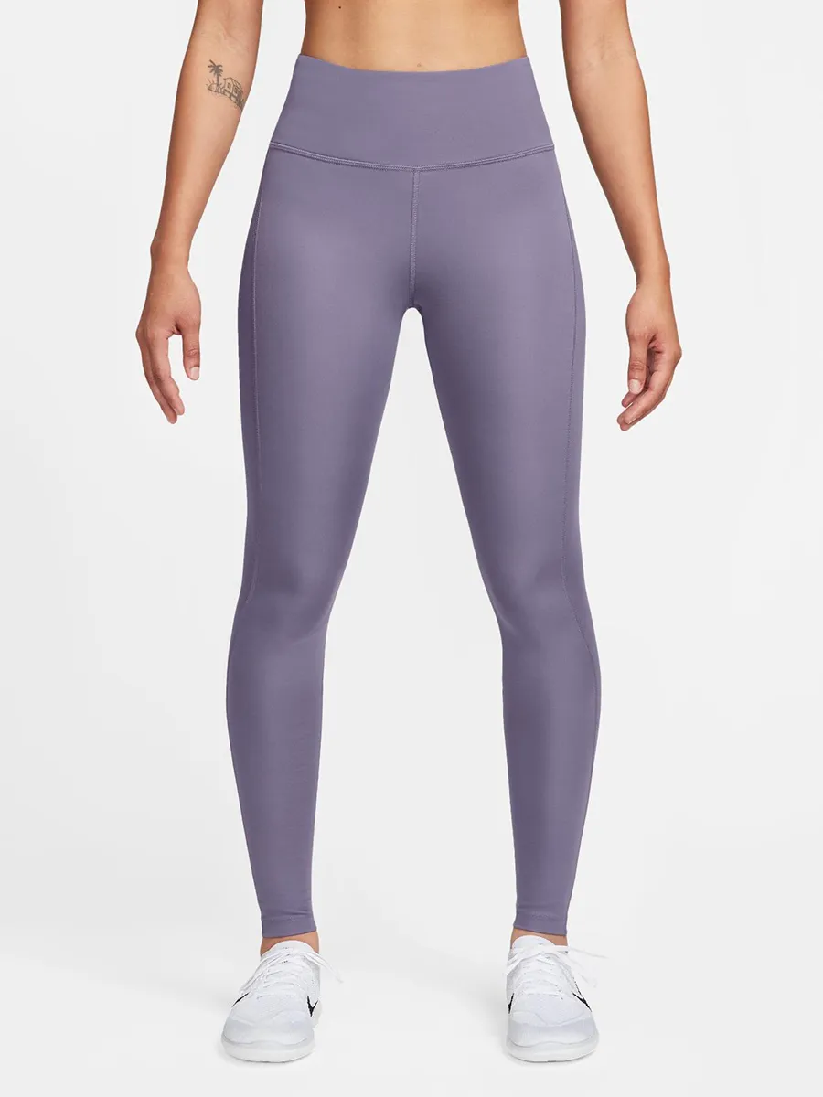 NIKE Women Leggings Epic Fast Mid-Rise Daybreak/Reflective Silv NIKE Women Leggings Epic Fast Mid-Rise Daybreak/Reflective Silv